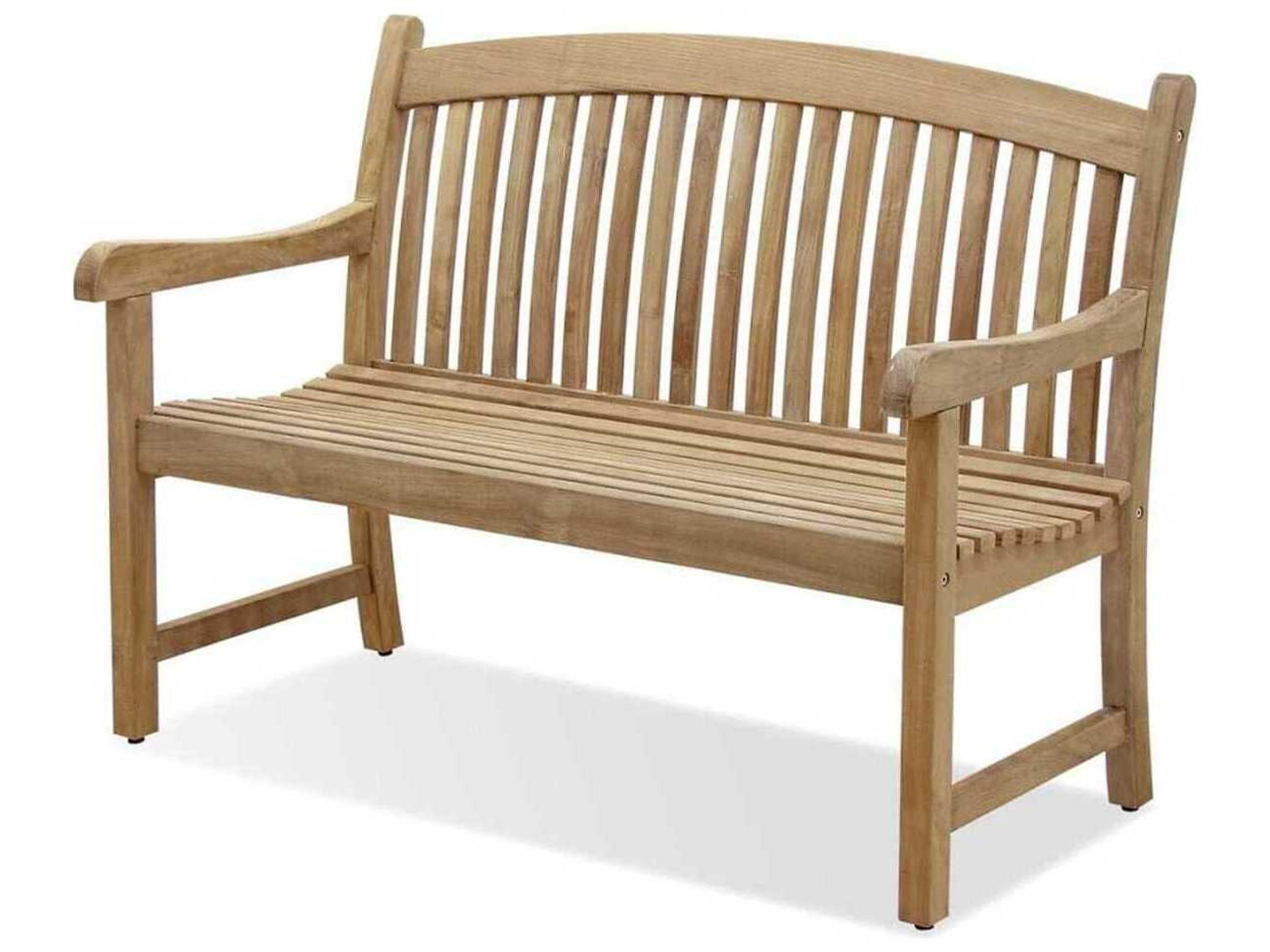 Universal Teak Dining Loveseat