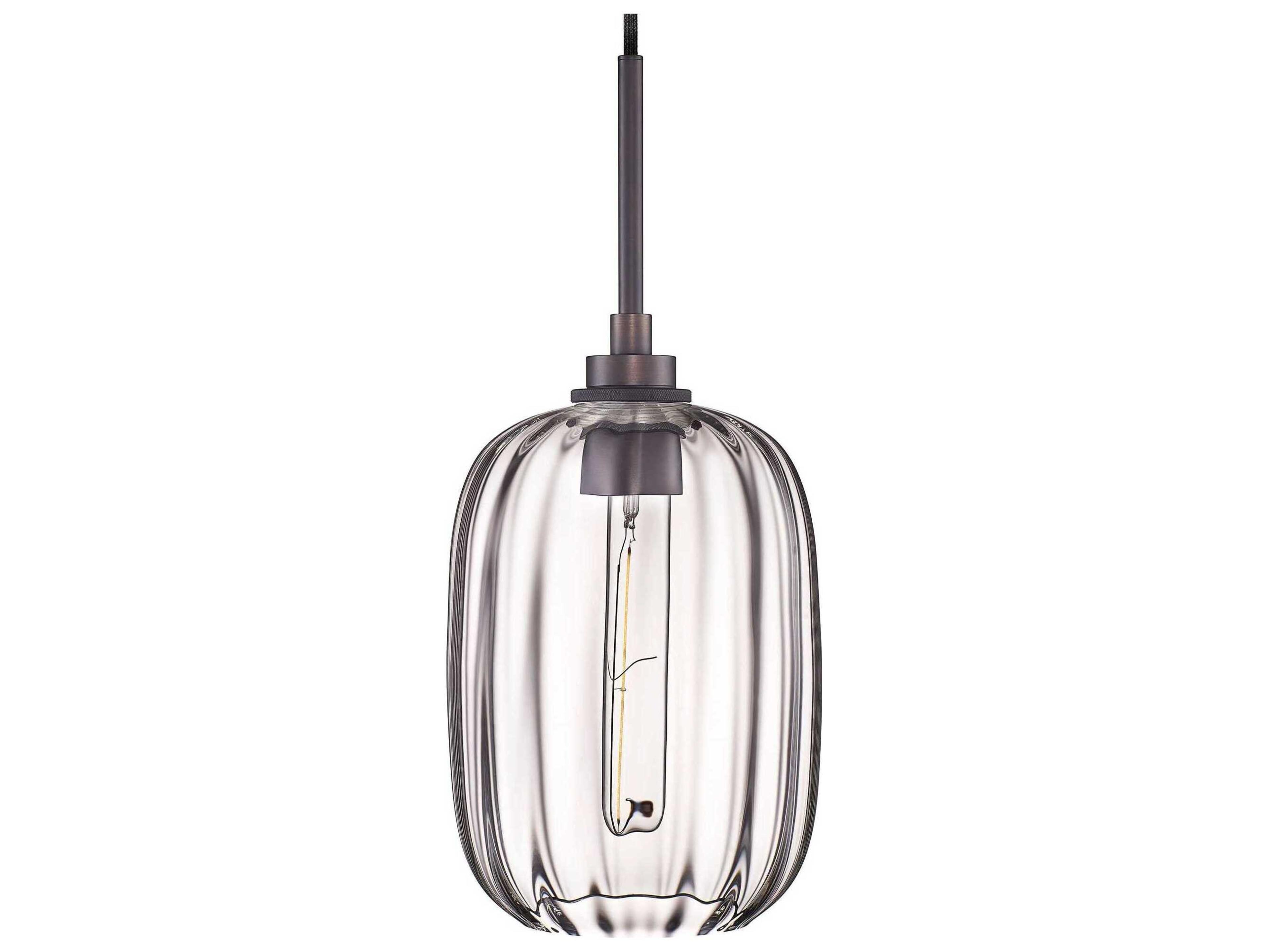 Balon Optique 1-Light Clear Mini Pendant