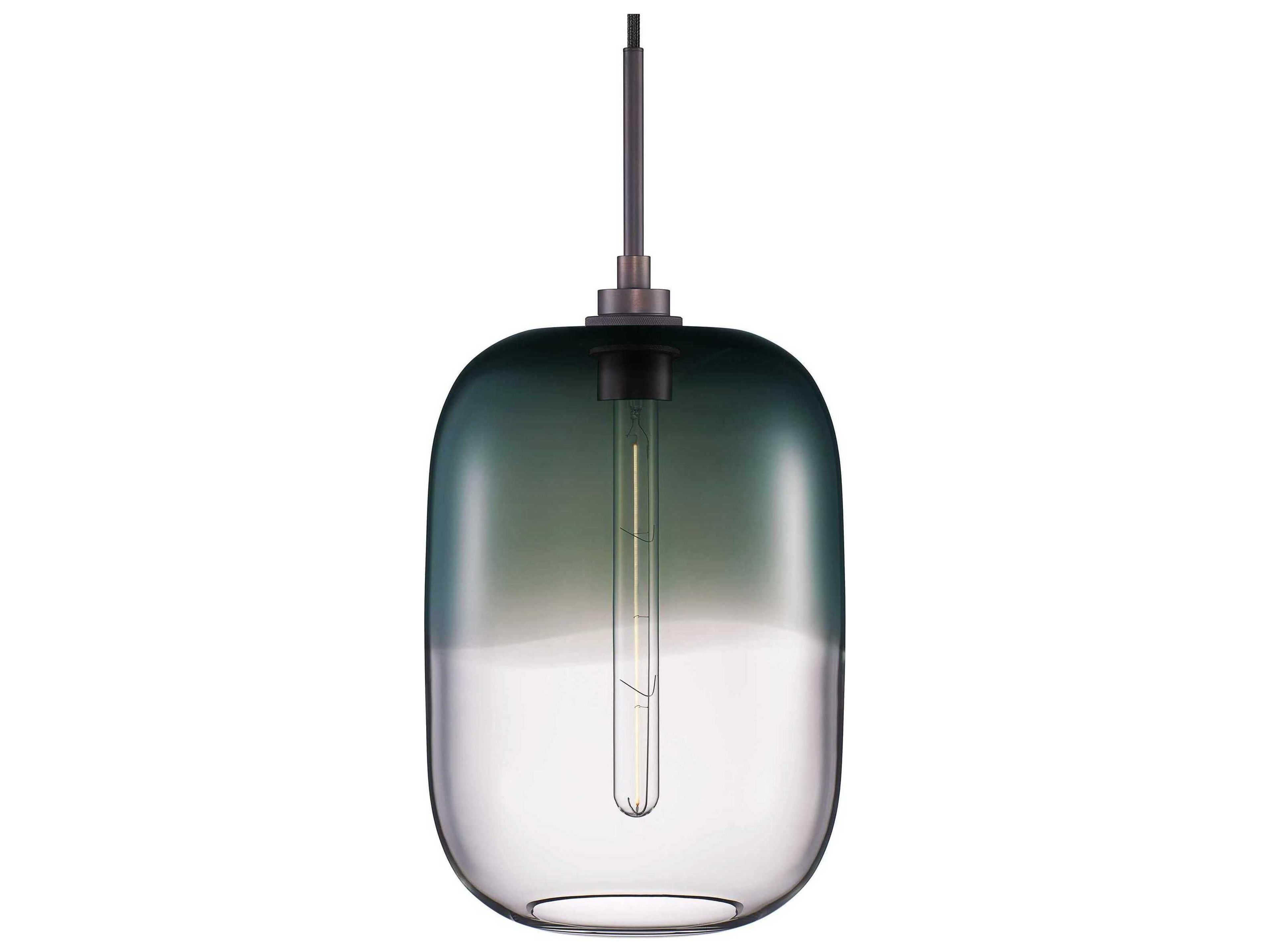 Balon Ombra 1-Light Storm Clear Gray Mini Pendant