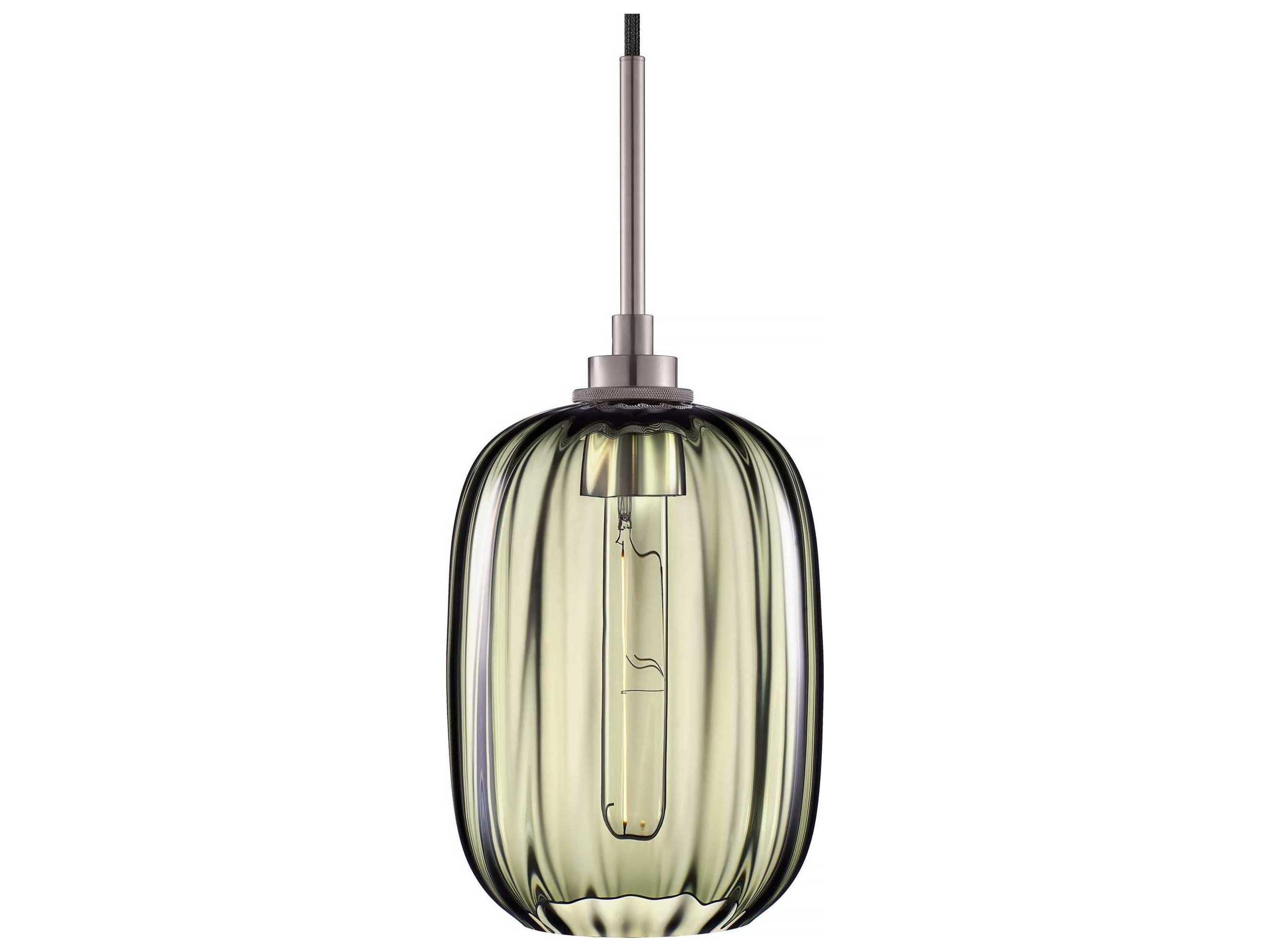 Niche Balon Optique 1-Light Moss Green Mini Pendant