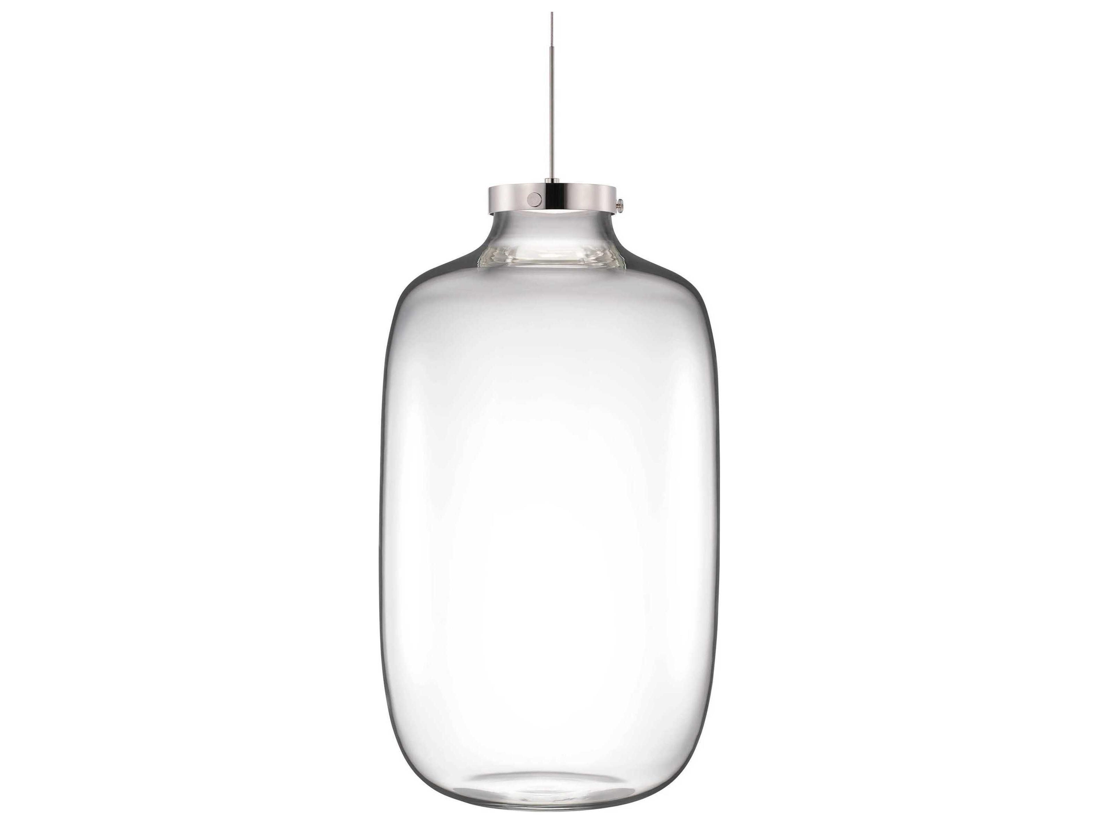 Niche Constellation Brava Tall Clear Cylinder Mini Pendant
