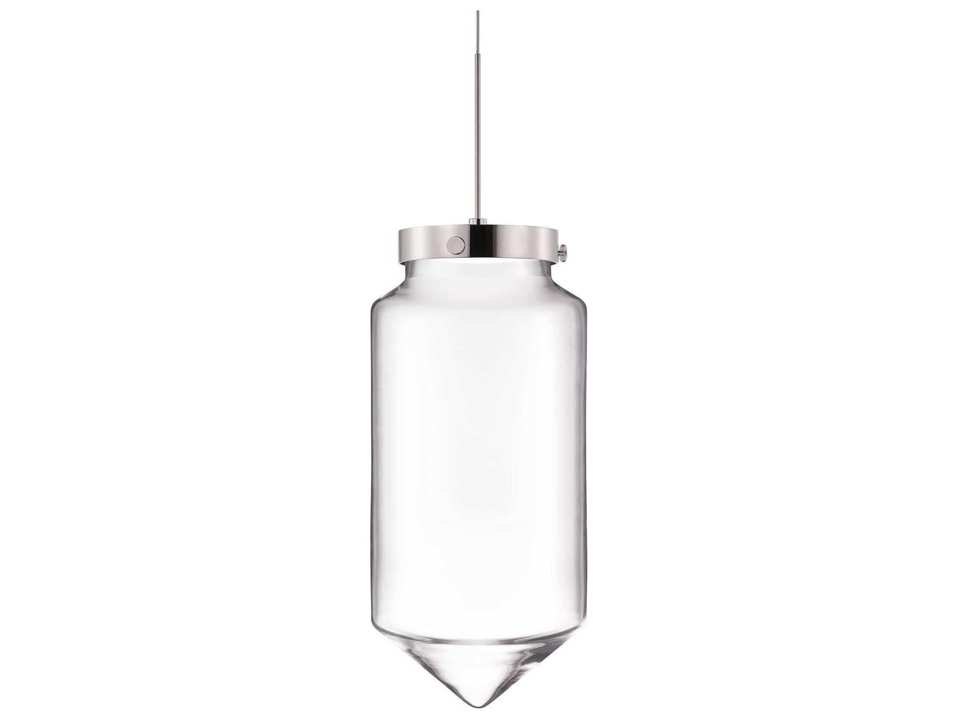 Constellation Dart Petite Clear Cylinder Mini Pendant