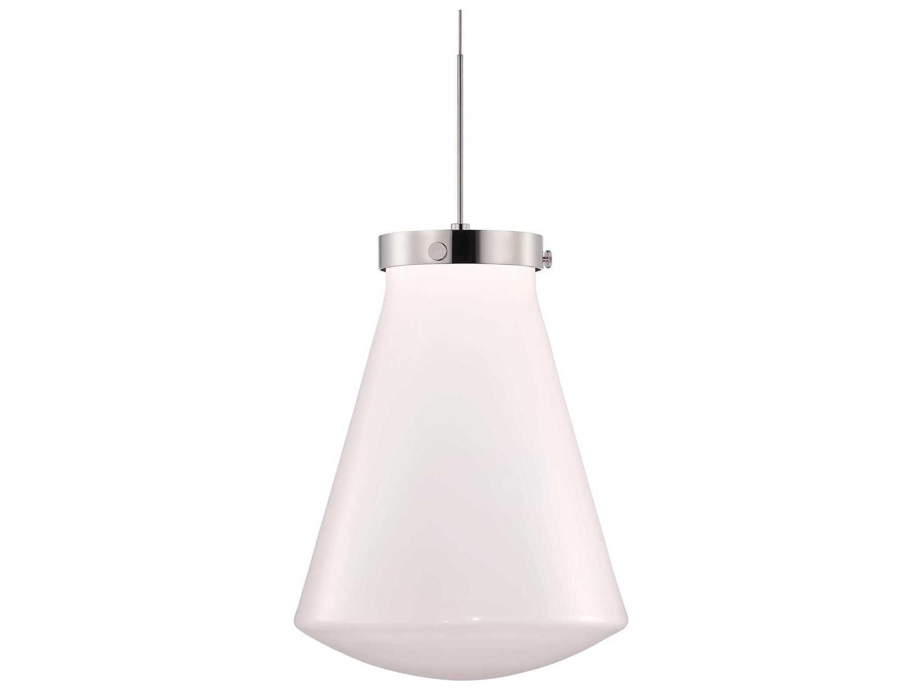 Constellation Flask Petite Opaline White Mini Pendant