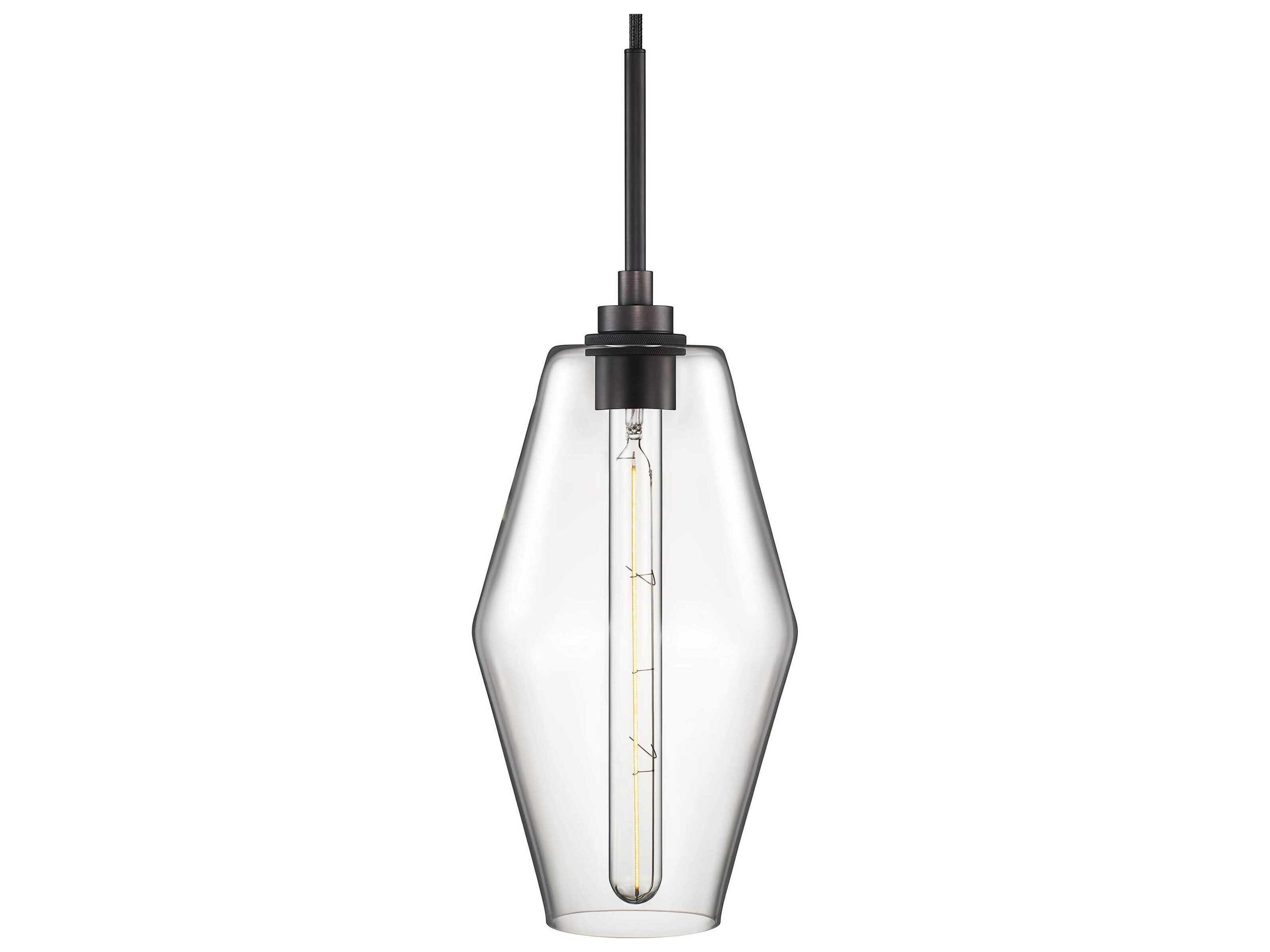Marquise 1-Light Clear Mini Pendant