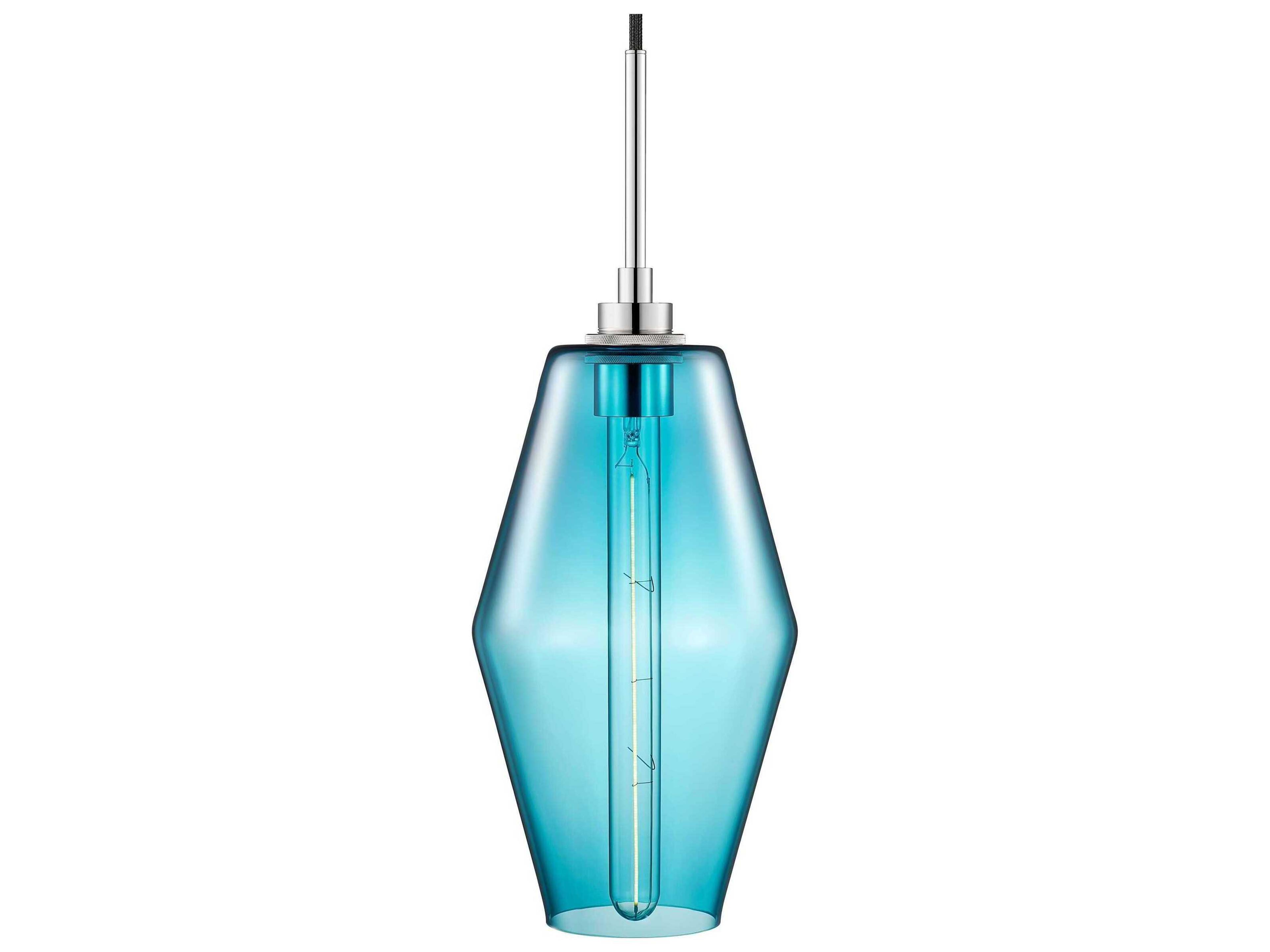 Niche Marquise 1-Light Condesa Blue Mini Pendant