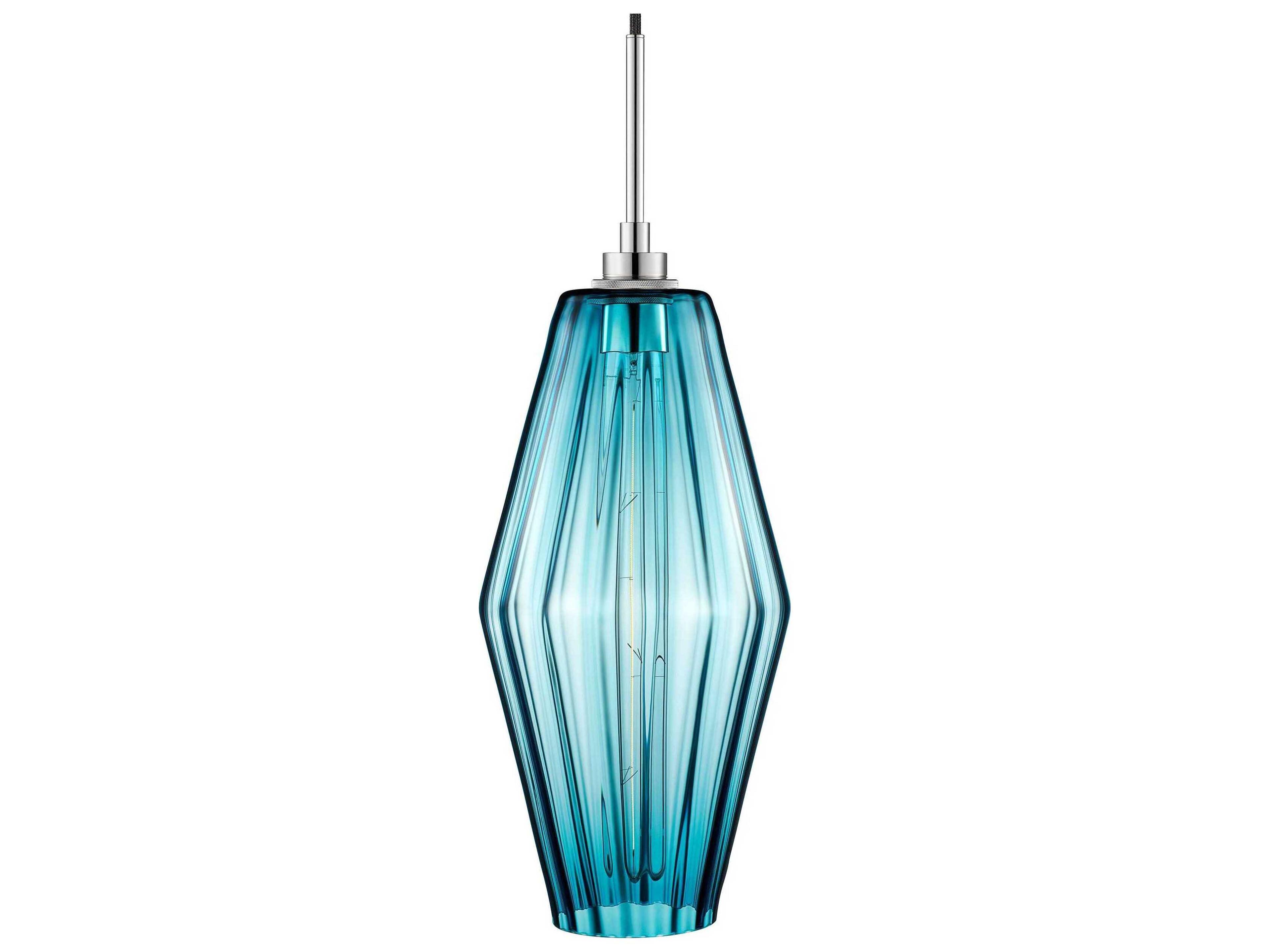 Niche Marquise Grand 1-Light Condesa Optique Blue Mini Pendant