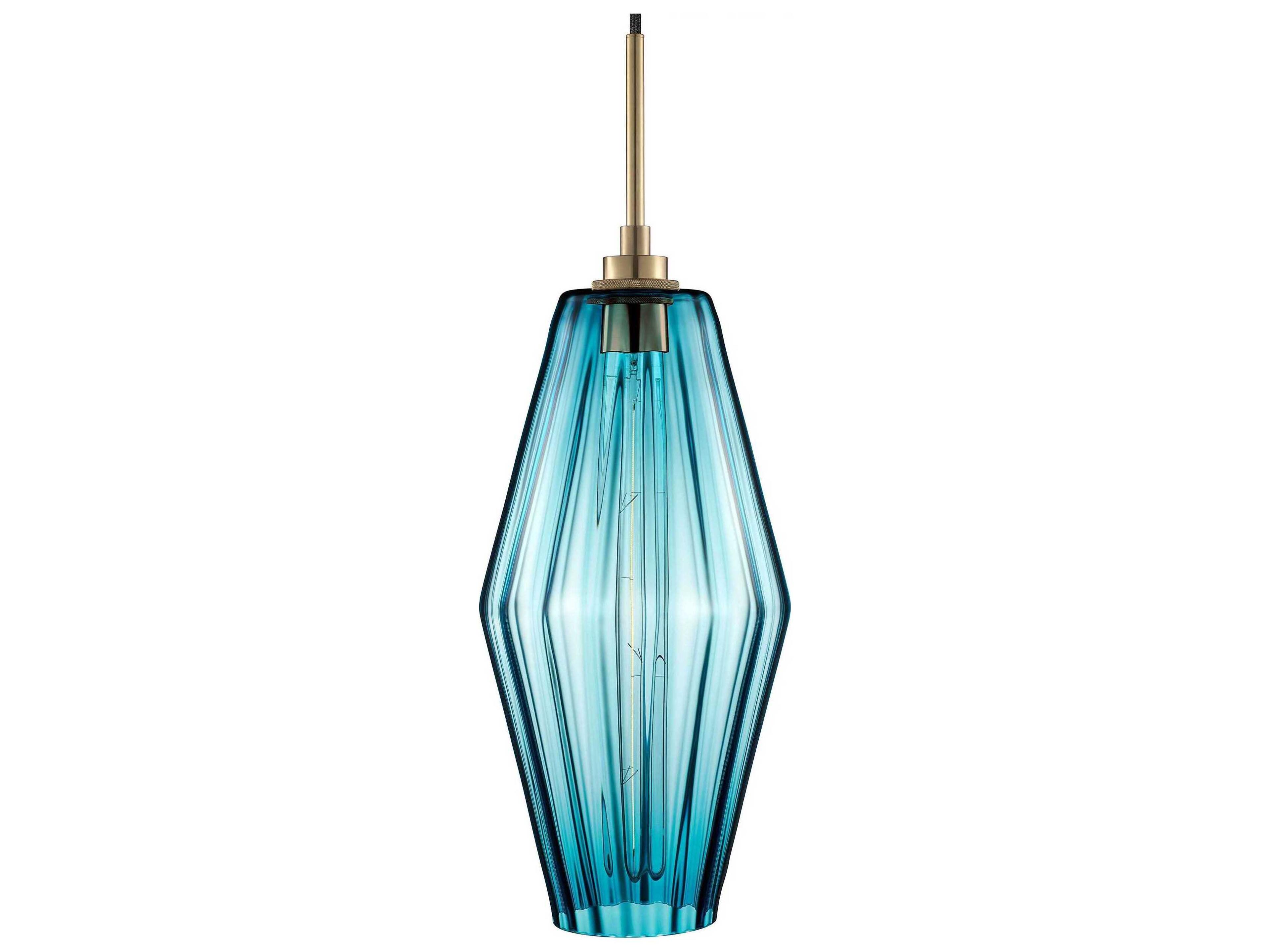 Niche Marquise Grand 1-Light Condesa Optique Blue Mini Pendant