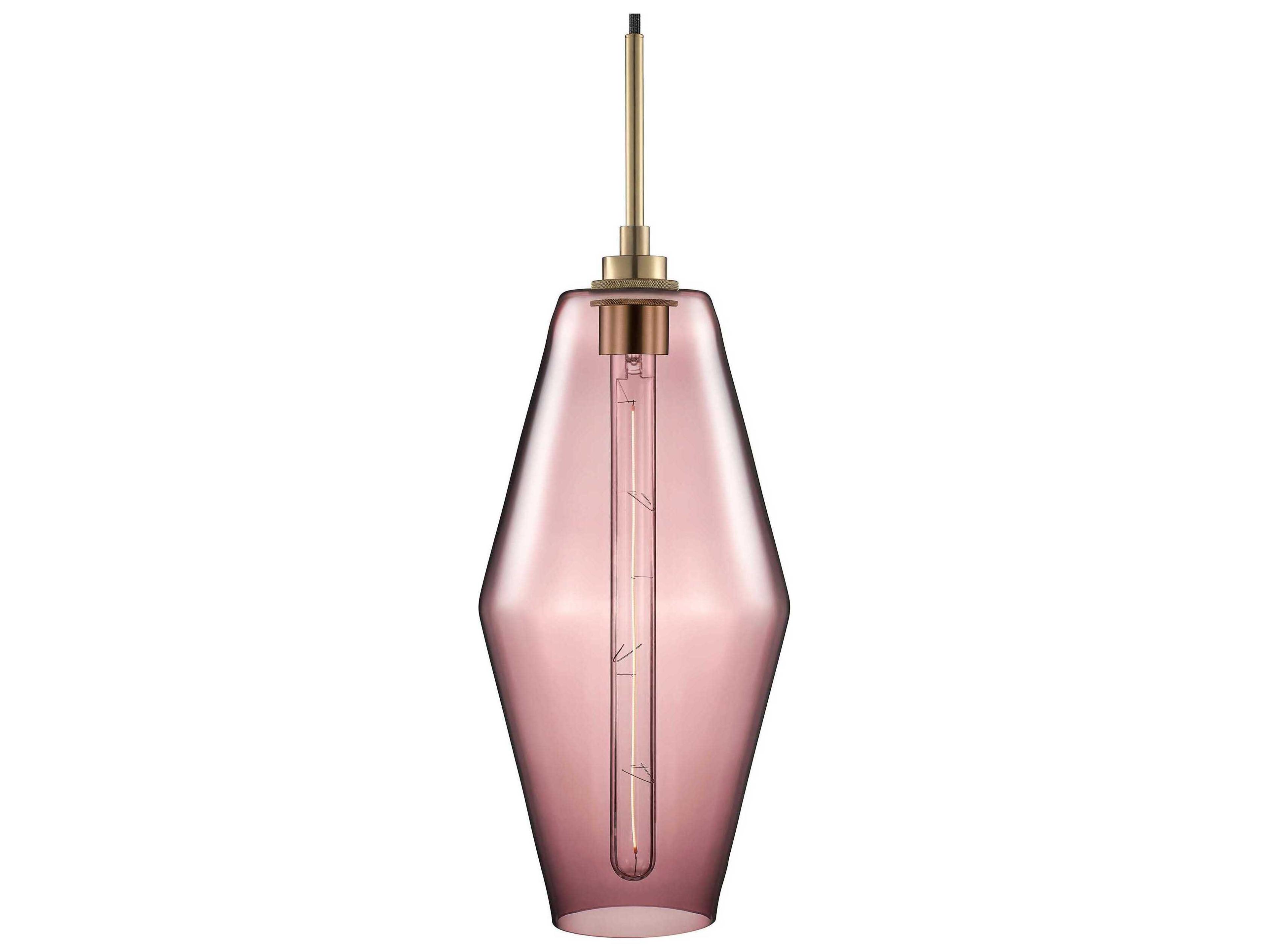 Niche Marquise Grand 1-Light Fig Pink Mini Pendant