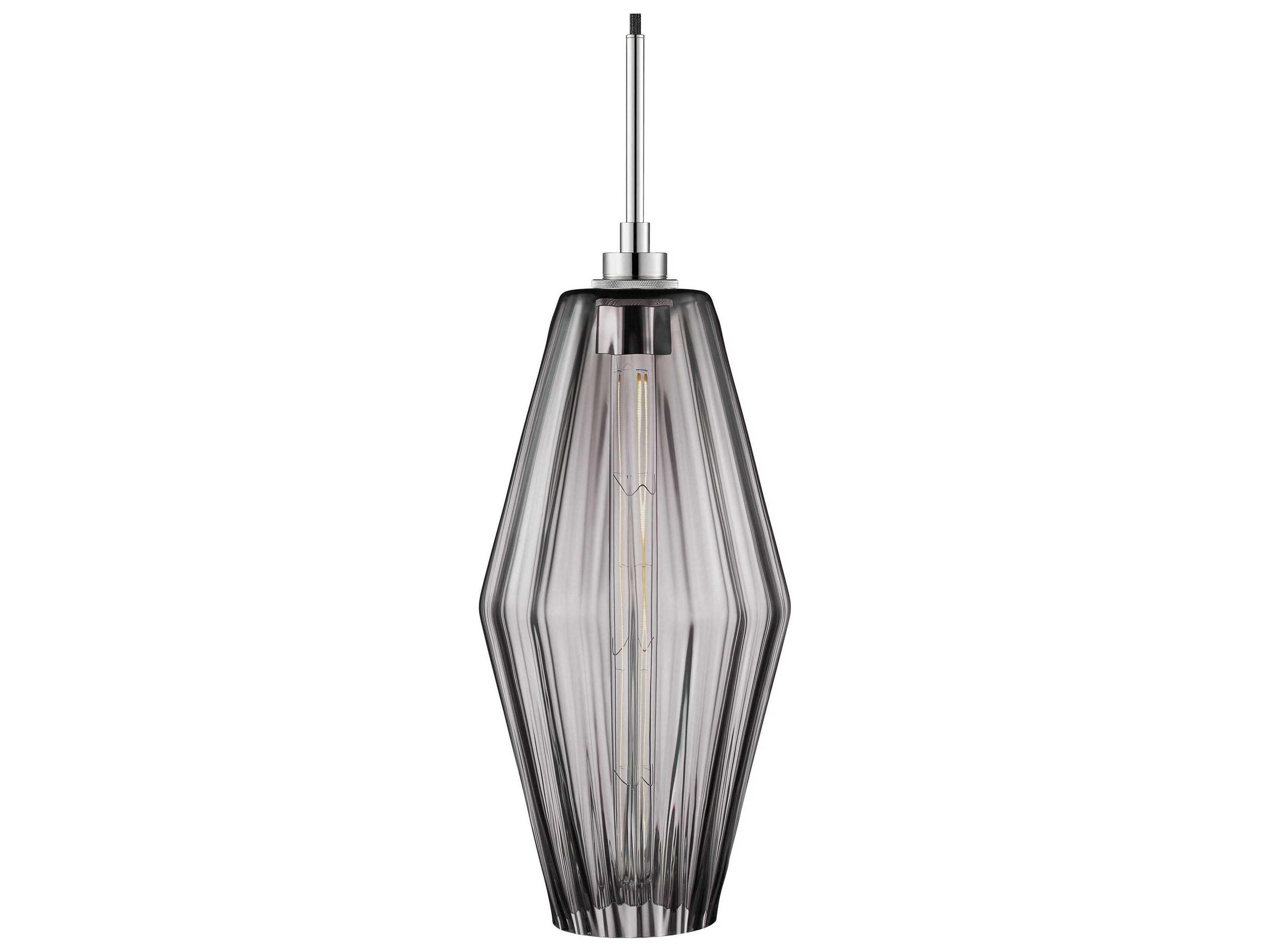 Niche Marquise Grand 1-Light Gray Optique Mini Pendant