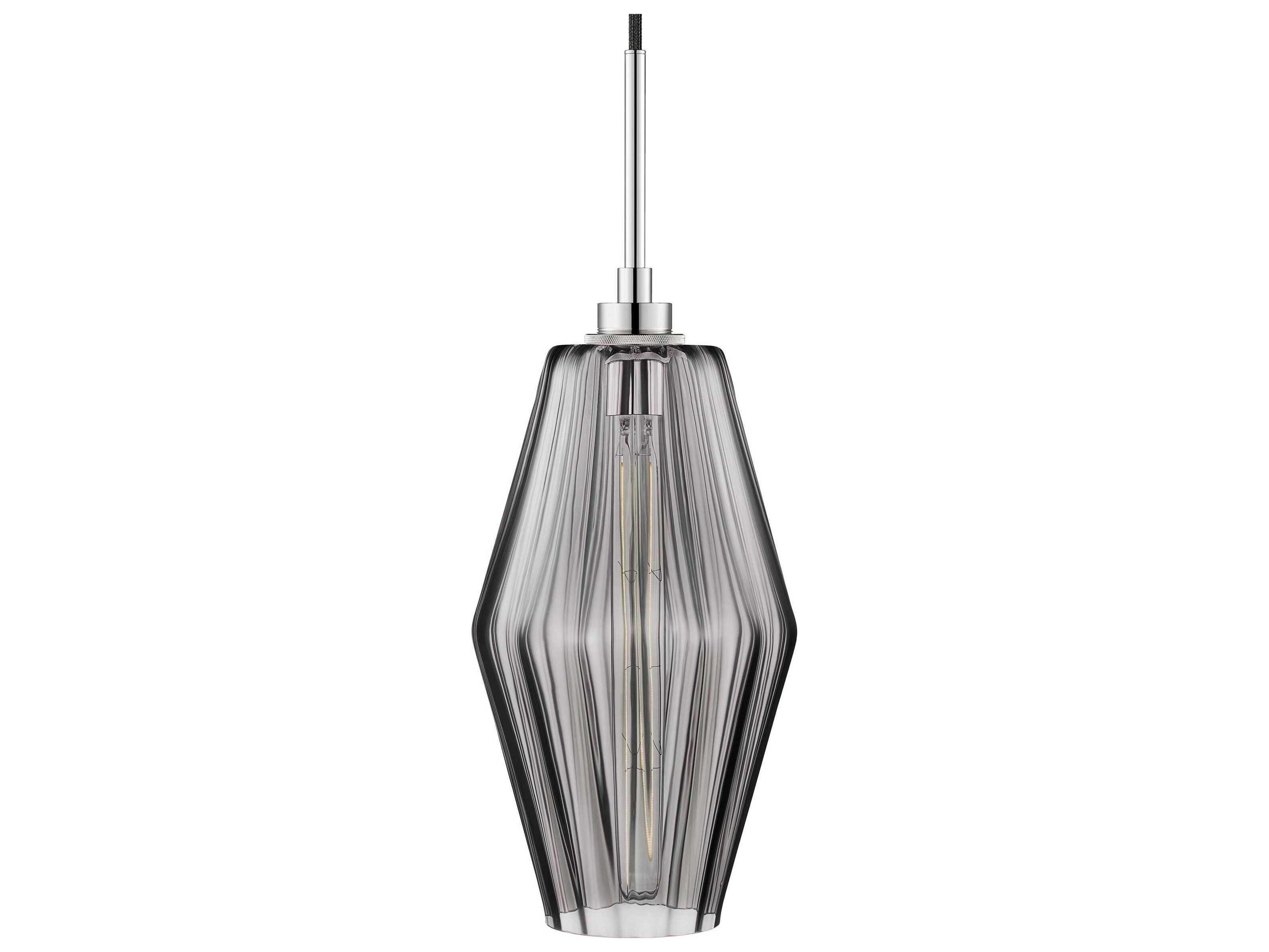 Niche Marquise 1-Light Gray Optique Mini Pendant