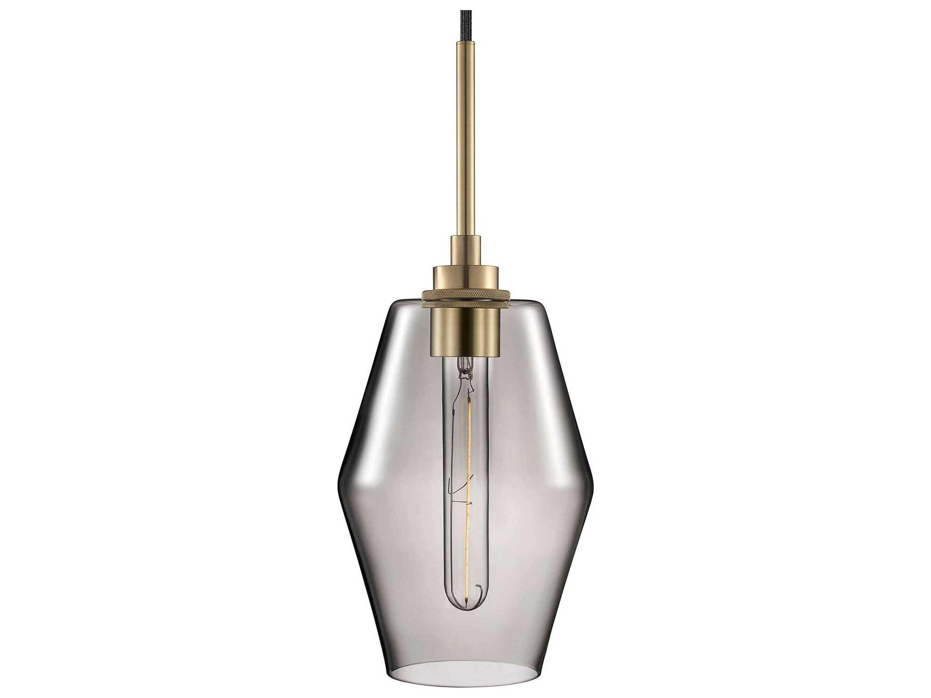 Niche Marquise Petite 1-Light Gray Mini Pendant