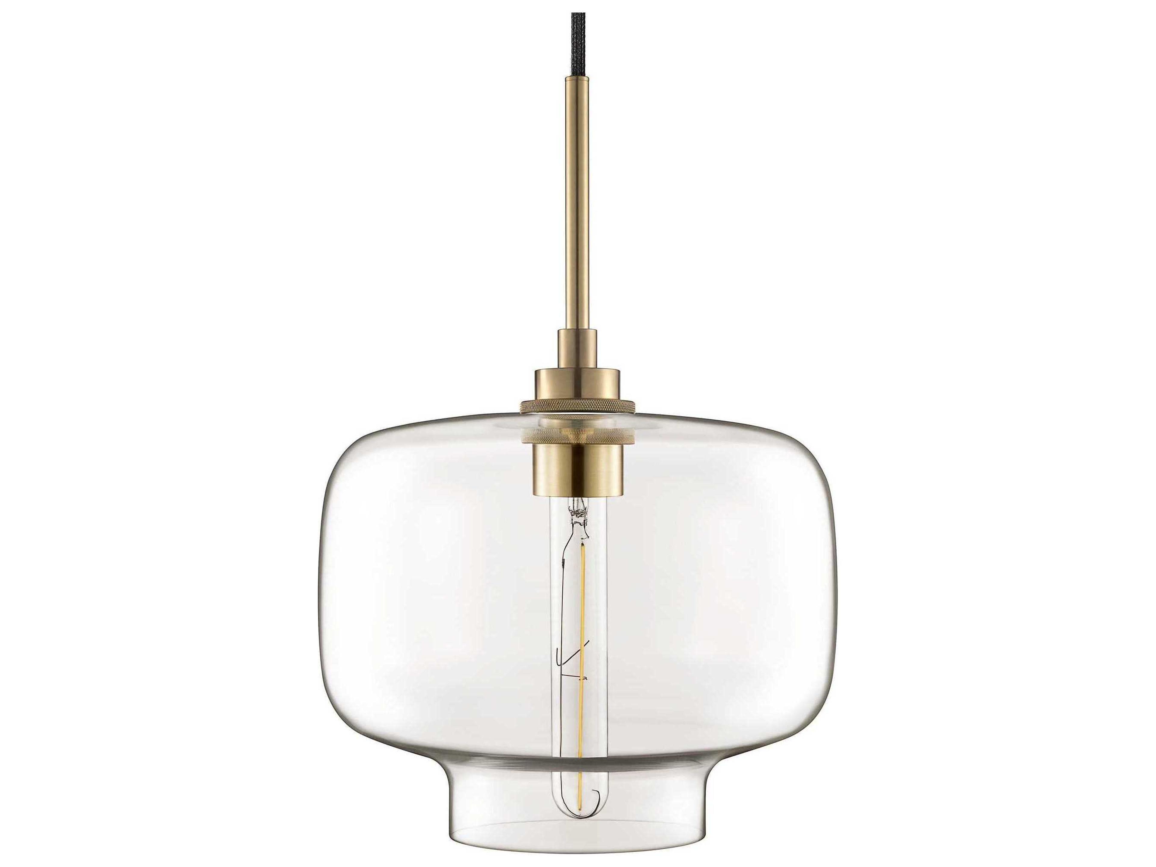 Niche Silica Oculo 1-Light Clear Mini Pendant