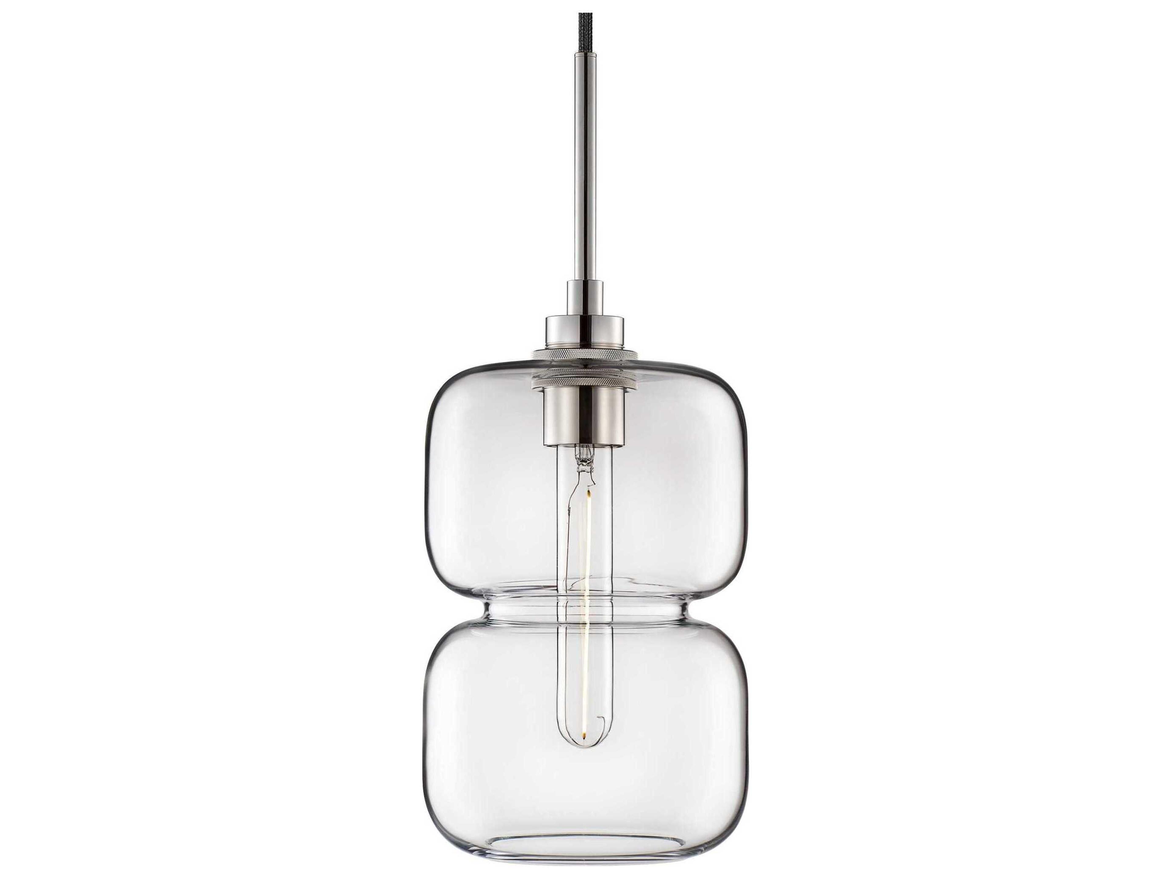 Niche Pinch 1-Light Clear Mini Pendant