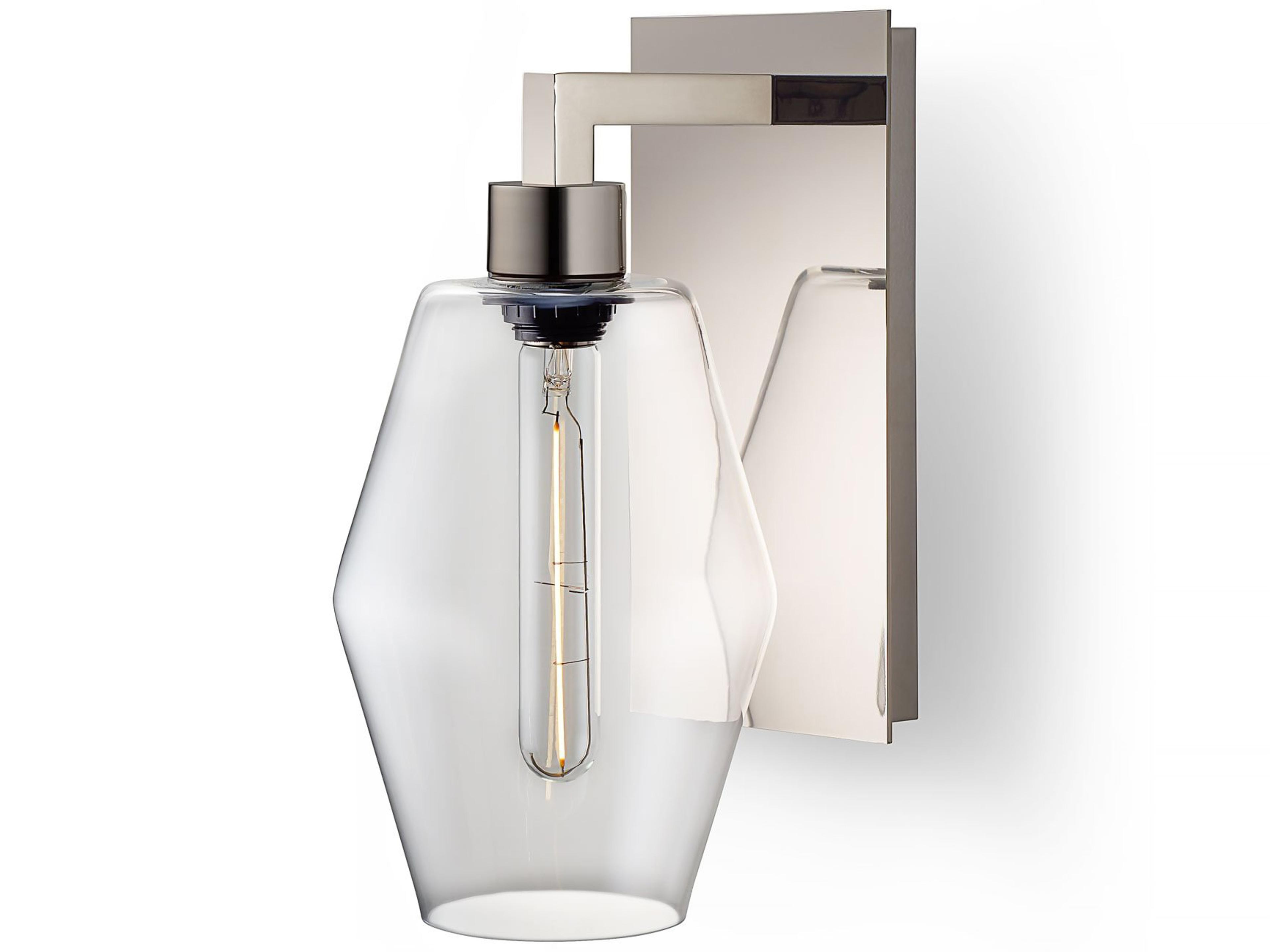 Marquise Petite 1-Light Clear Wall Sconce