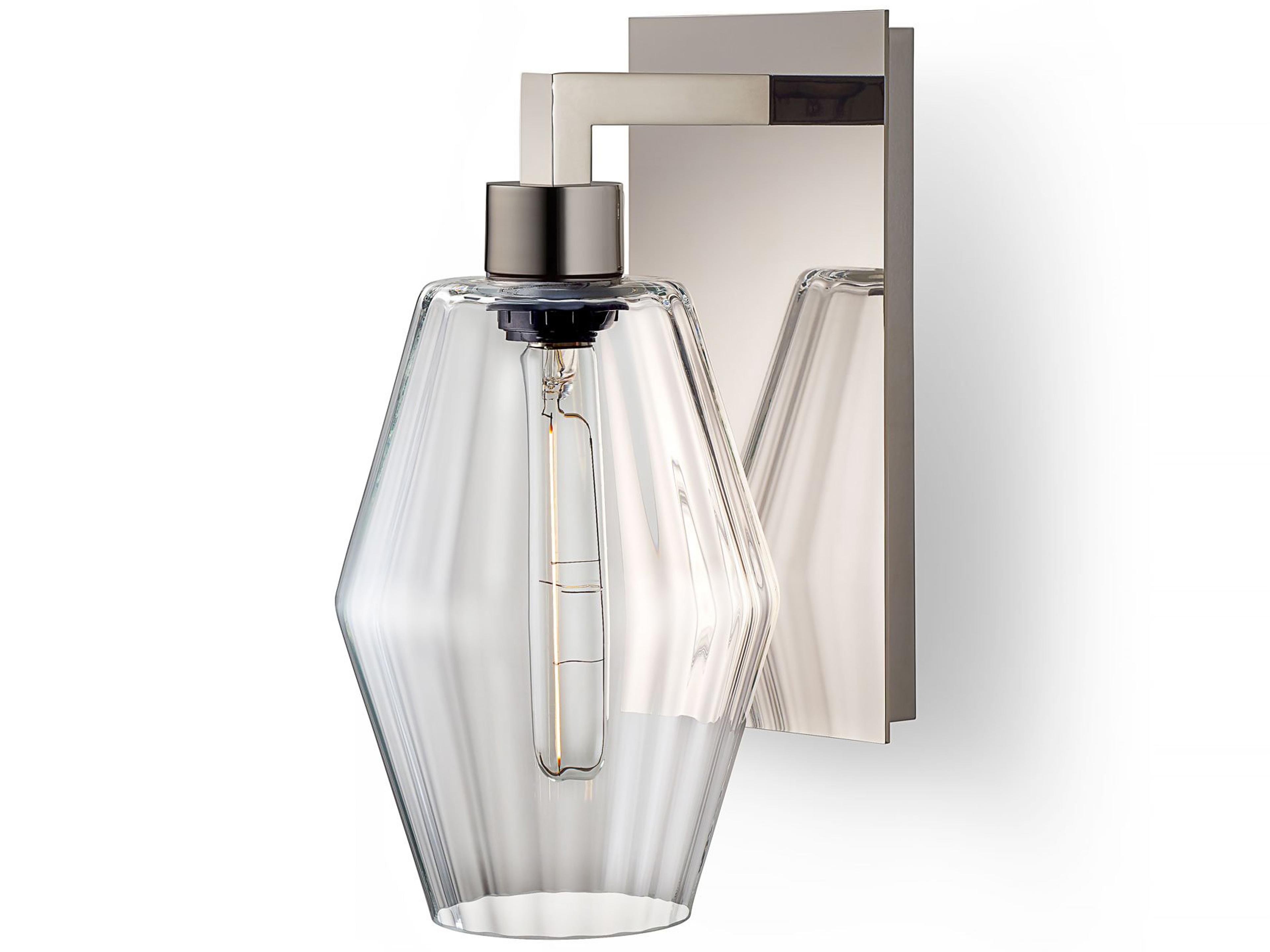 Marquise Petite 1-Light Clear Optique Wall Sconce