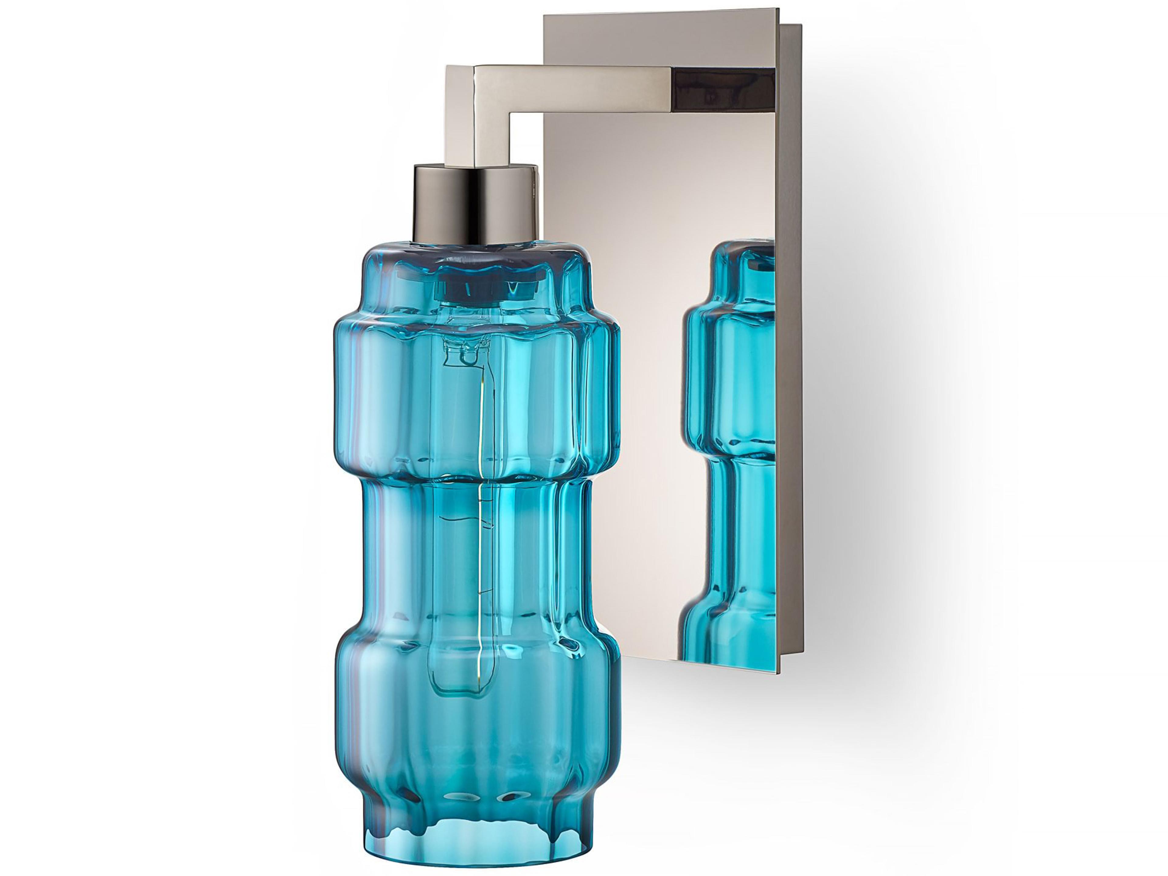 Muralla Petite 1-Light Condesa Optique Blue Wall Sconce