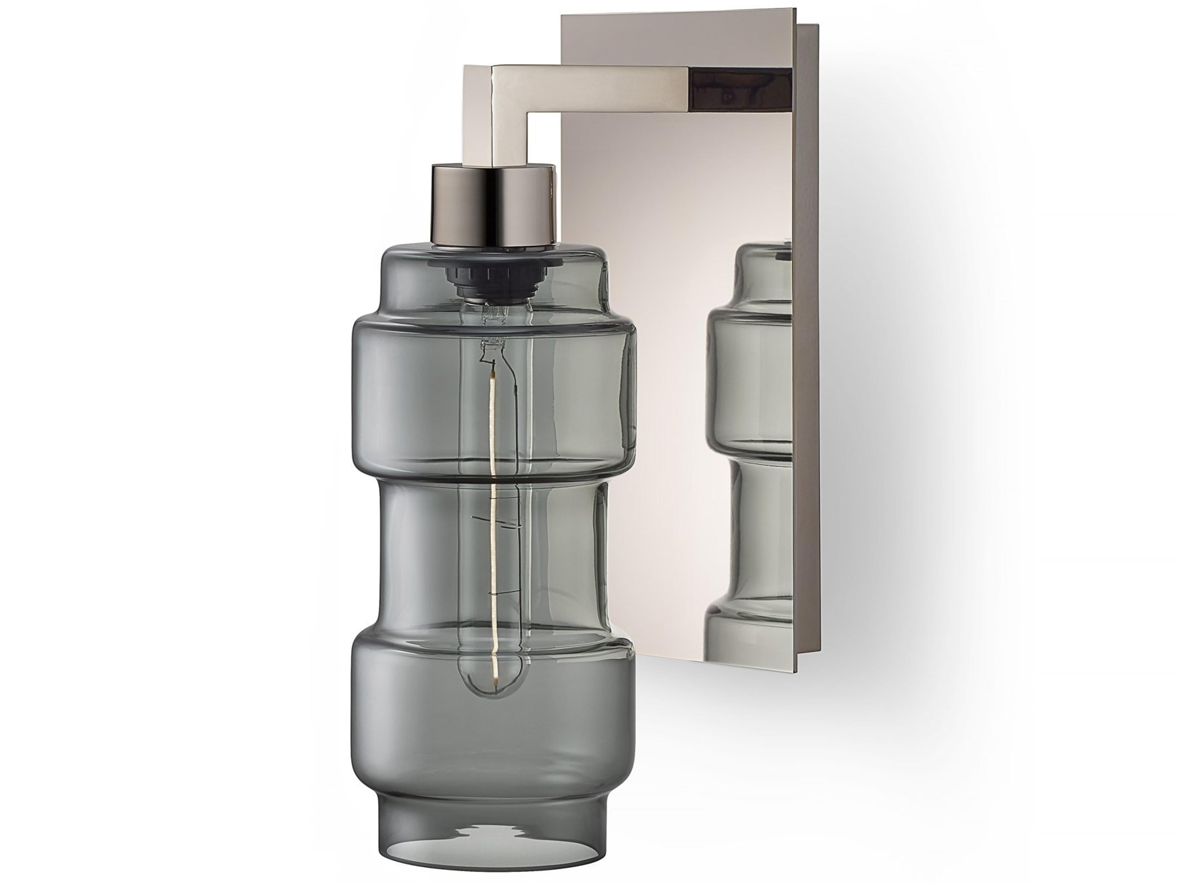 Muralla Petite 1-Light Gray Wall Sconce