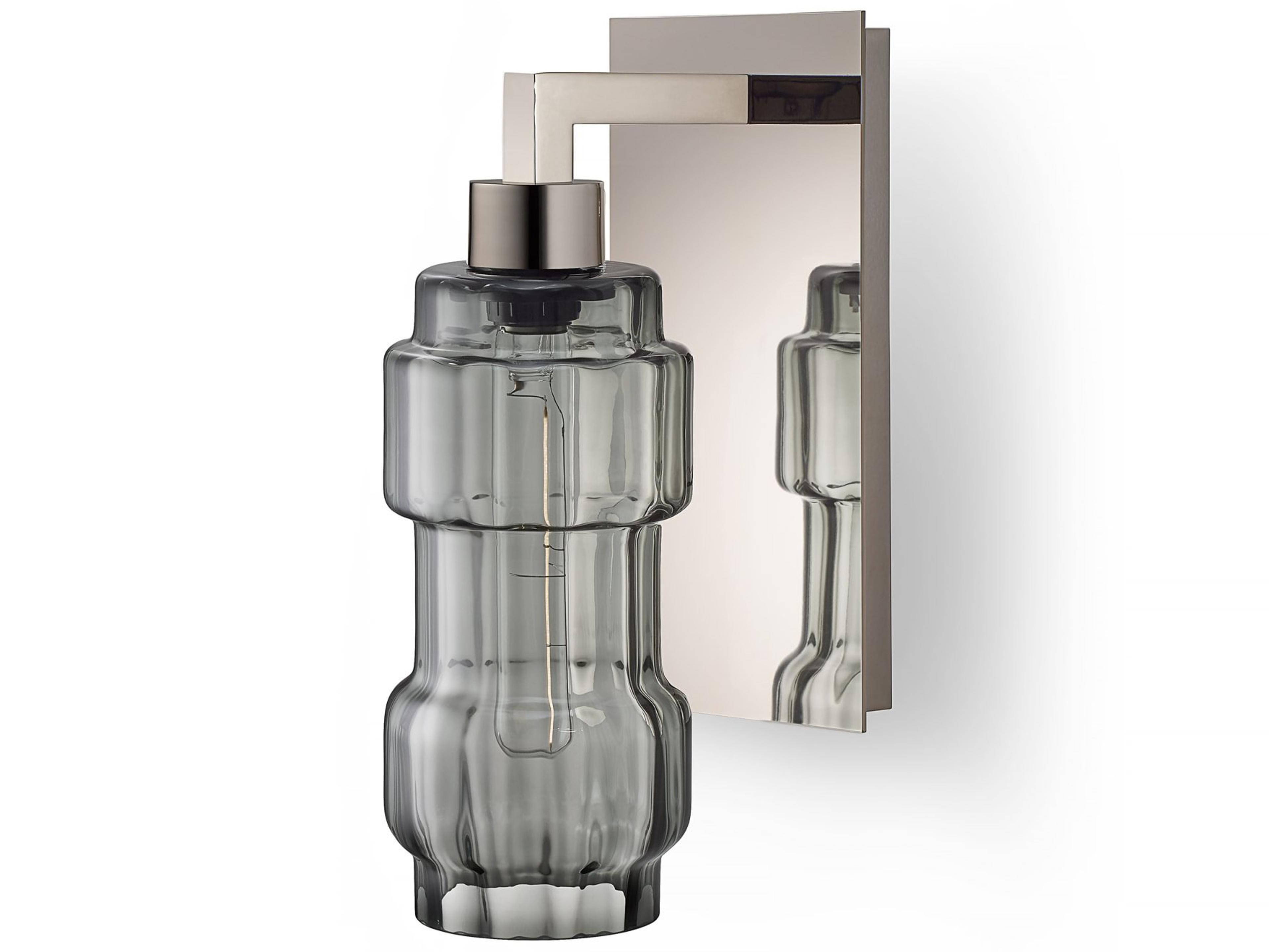 Muralla Petite 1-Light Gray Optique Wall Sconce