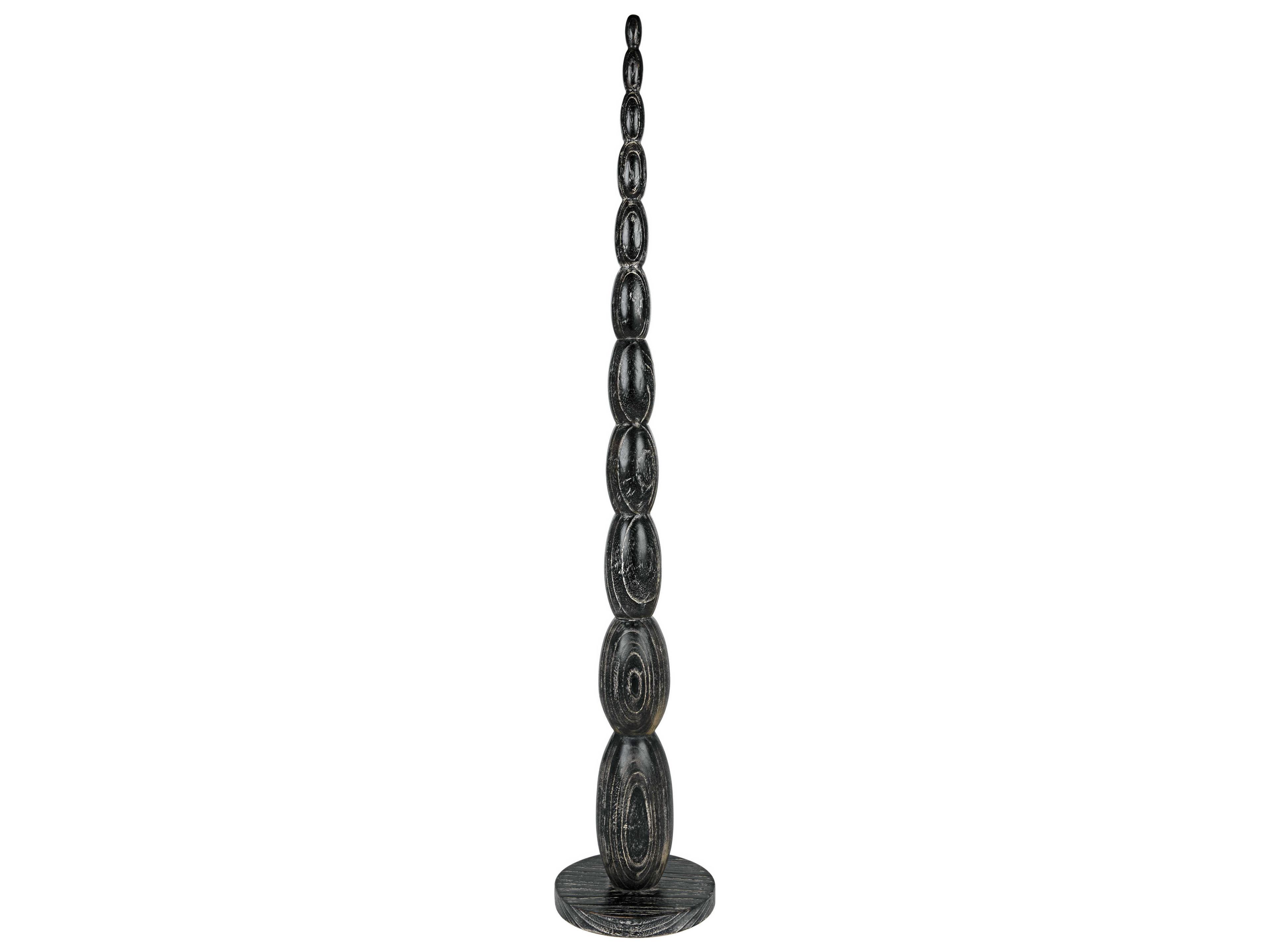 Cinder Black Freia Sculpture