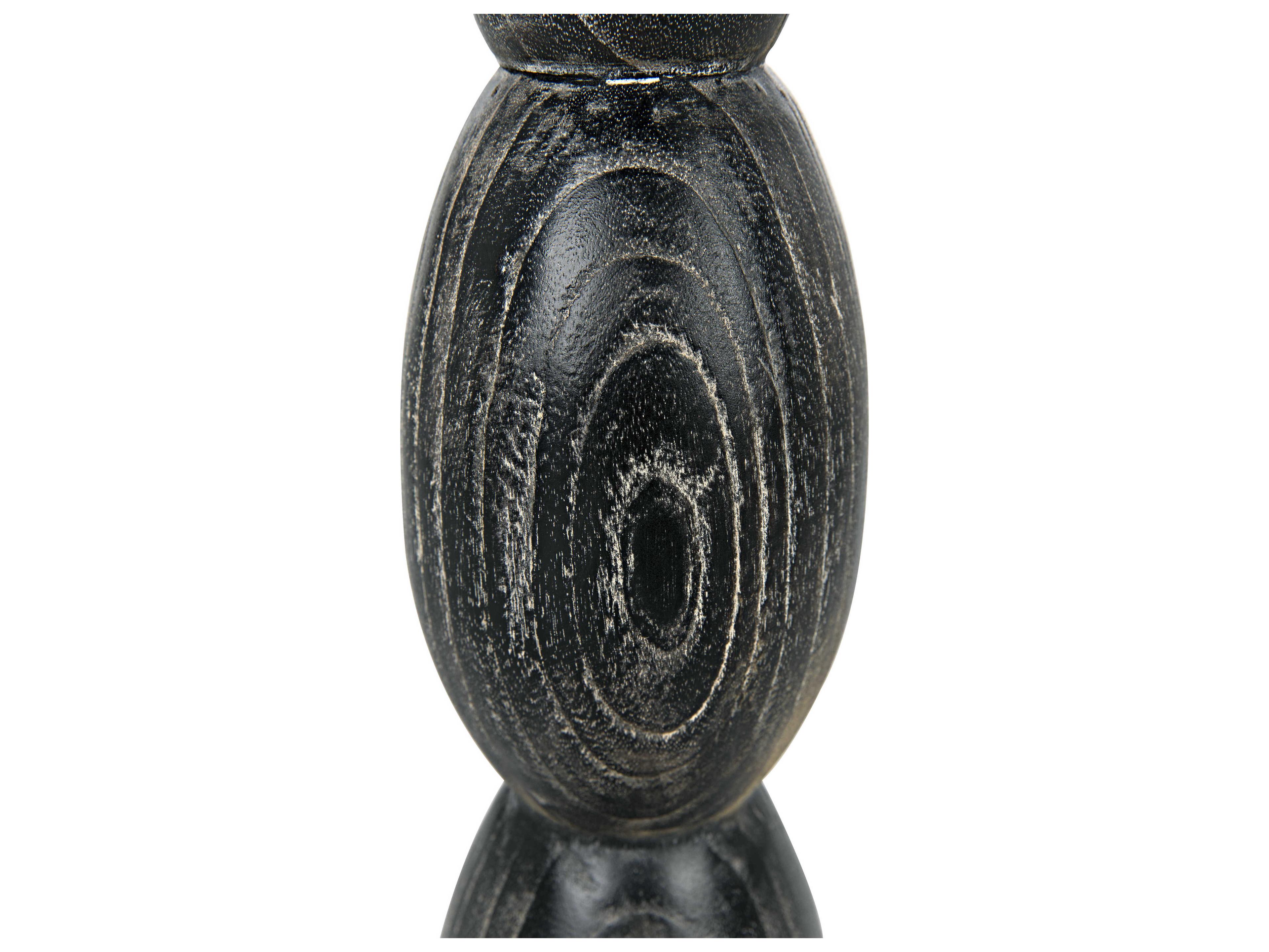 Noir Cinder Black Freia Sculpture