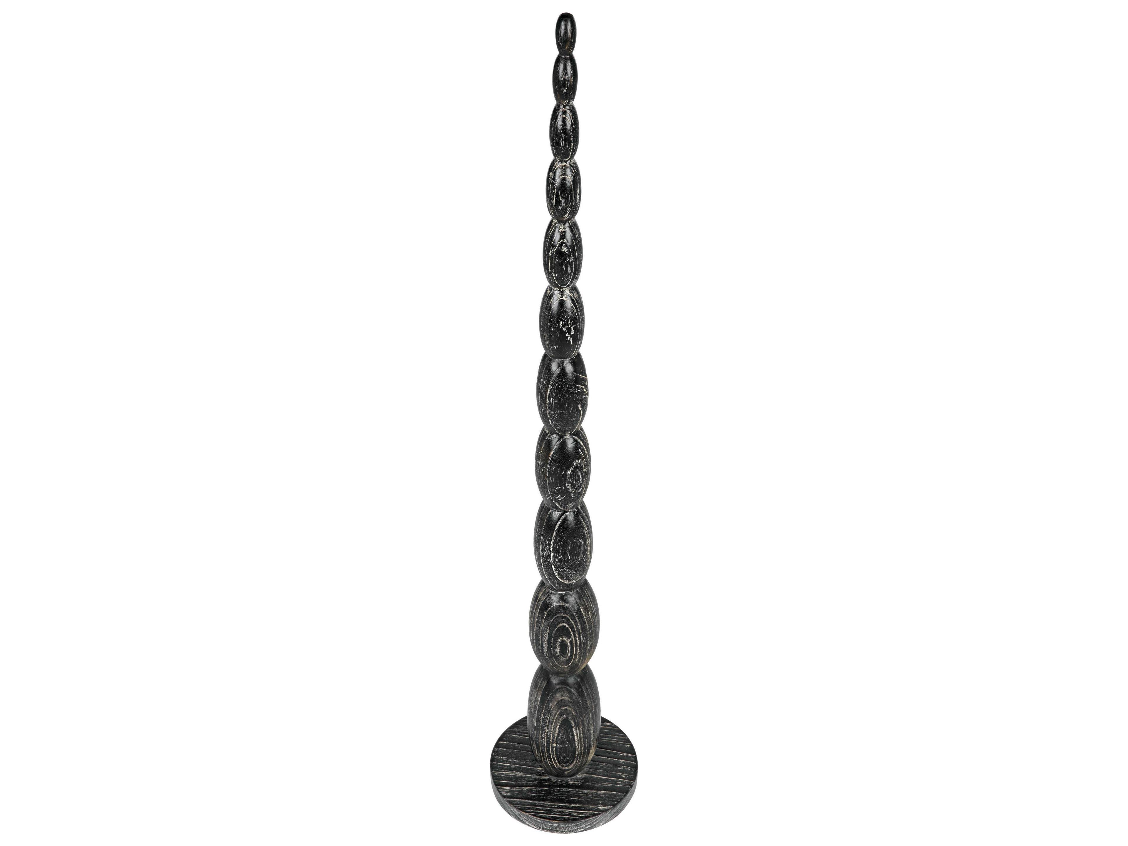 Noir Cinder Black Freia Sculpture