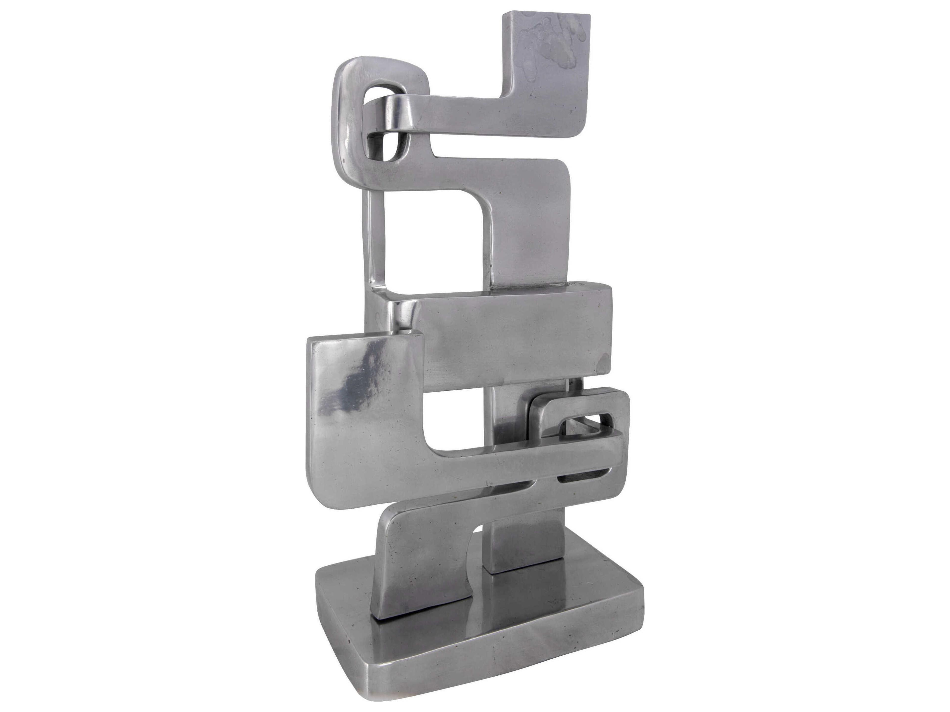 Noir Kubric Polished Sculpture