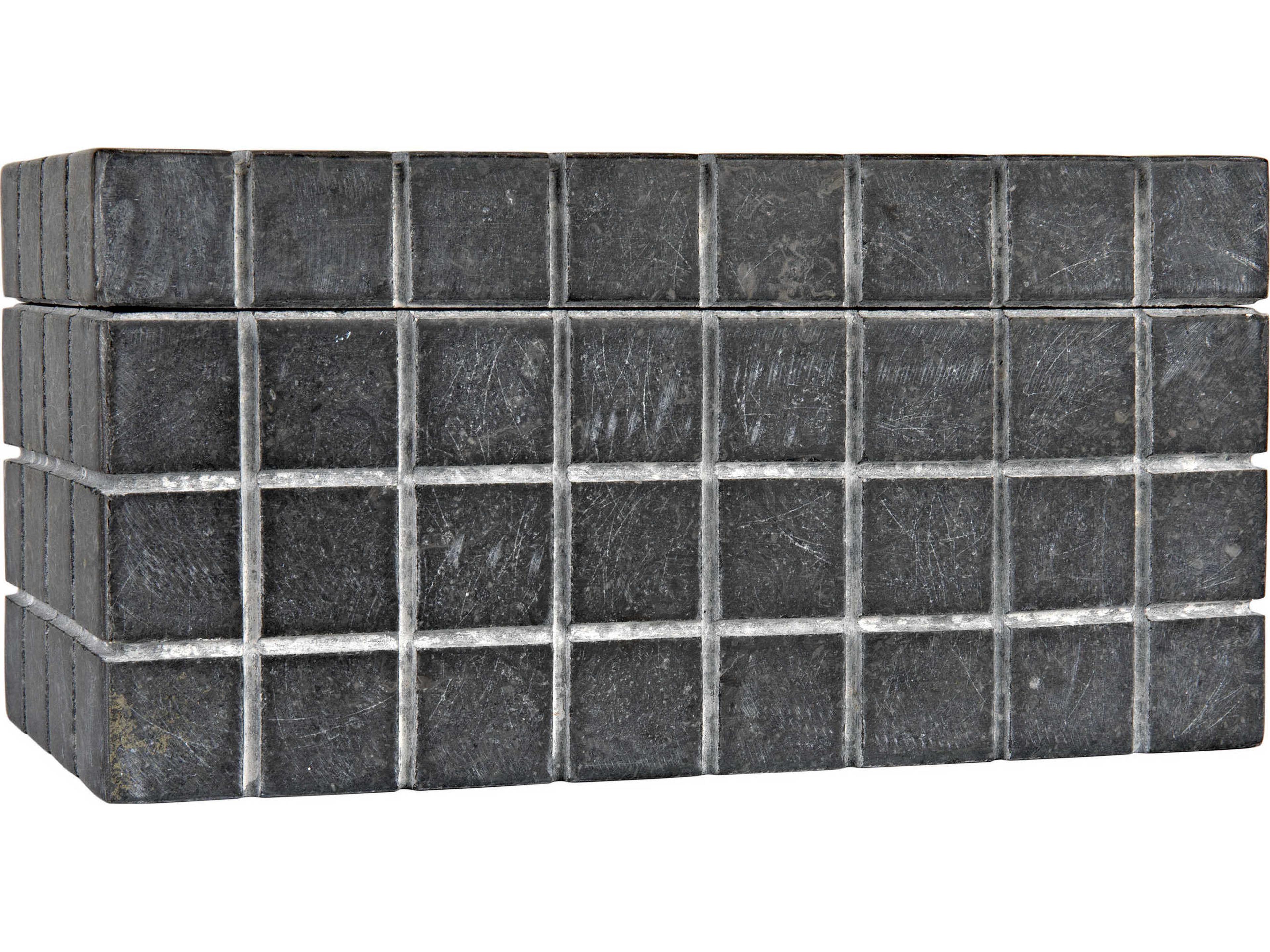 Noir Black Marble Berlin Box Set of 2