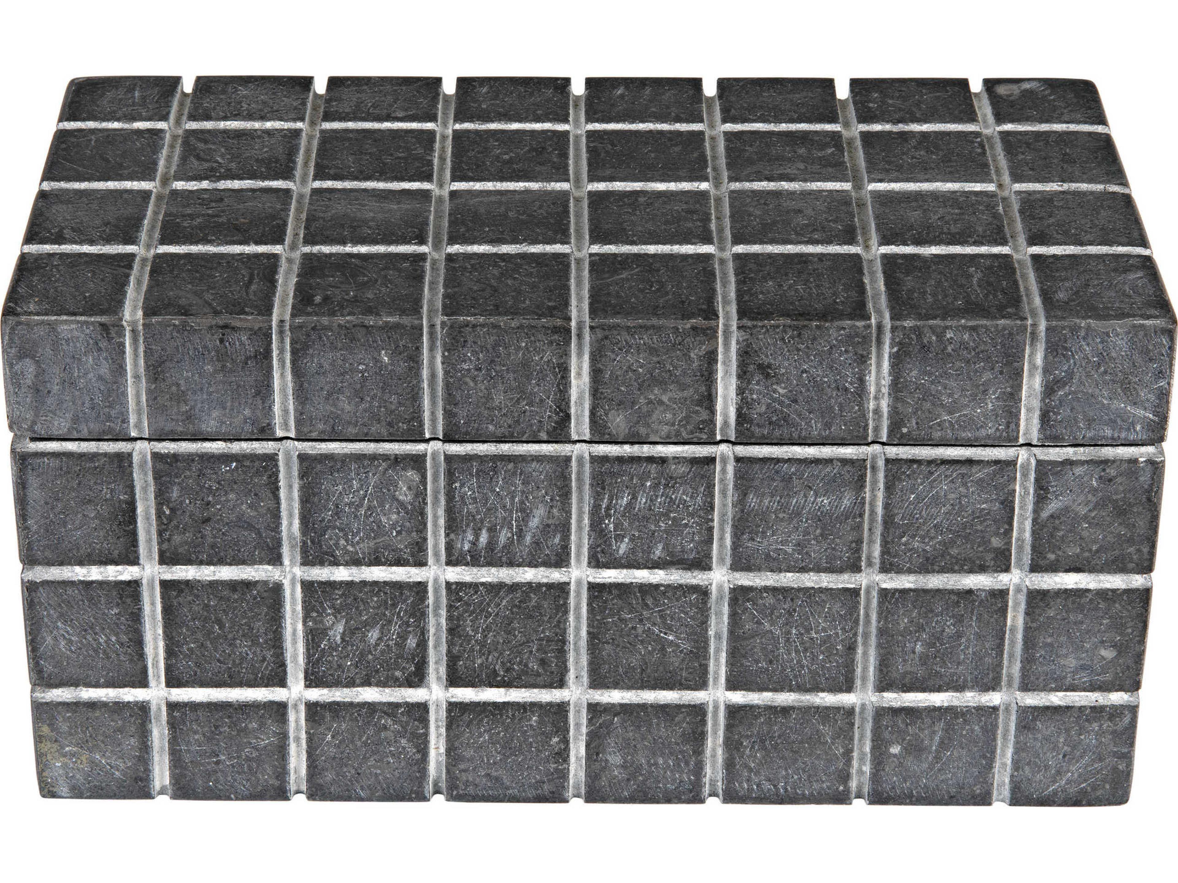 Noir Black Marble Berlin Box Set of 2