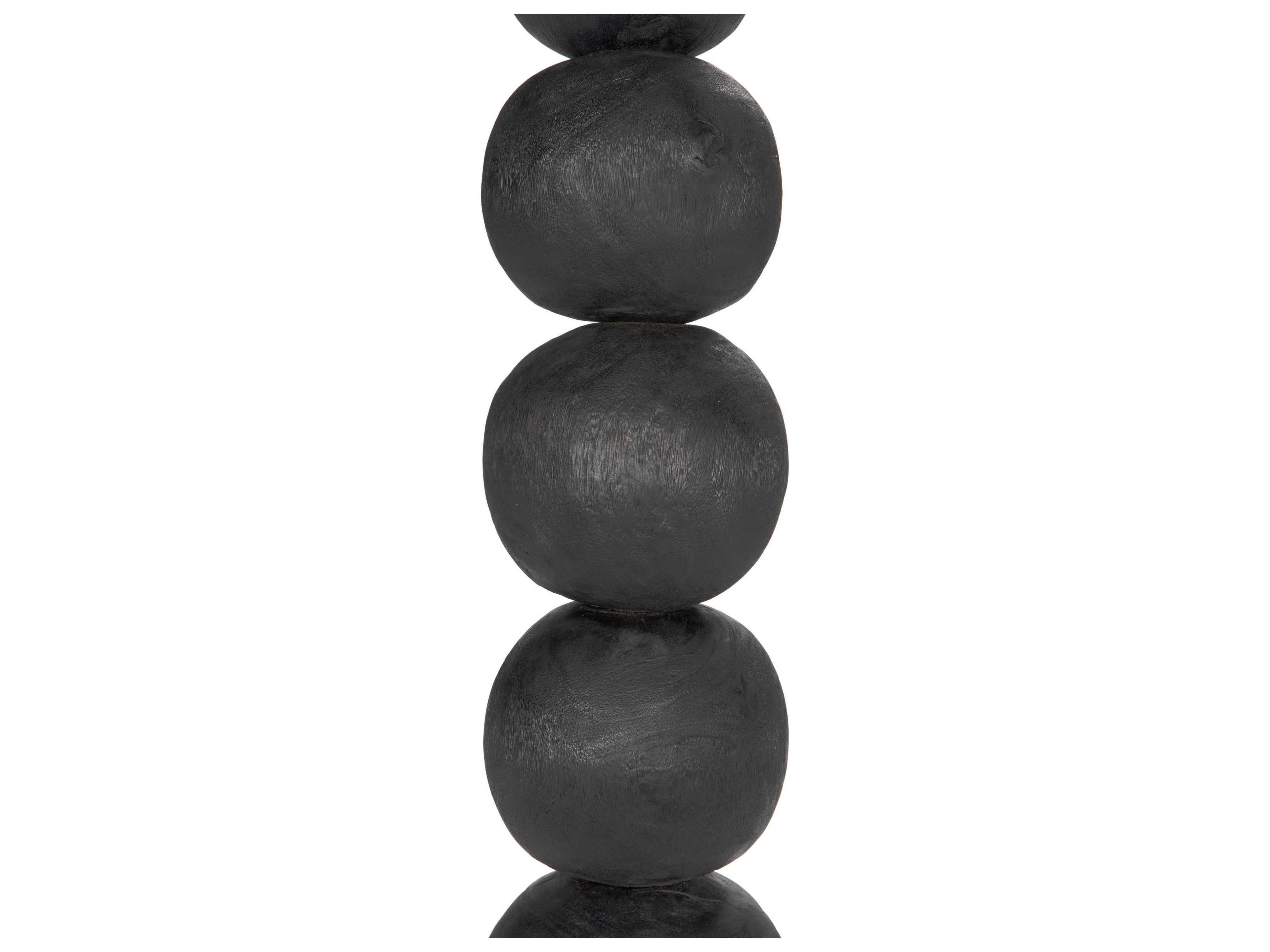 Noir Burnt Black Alpha Decorative Accent