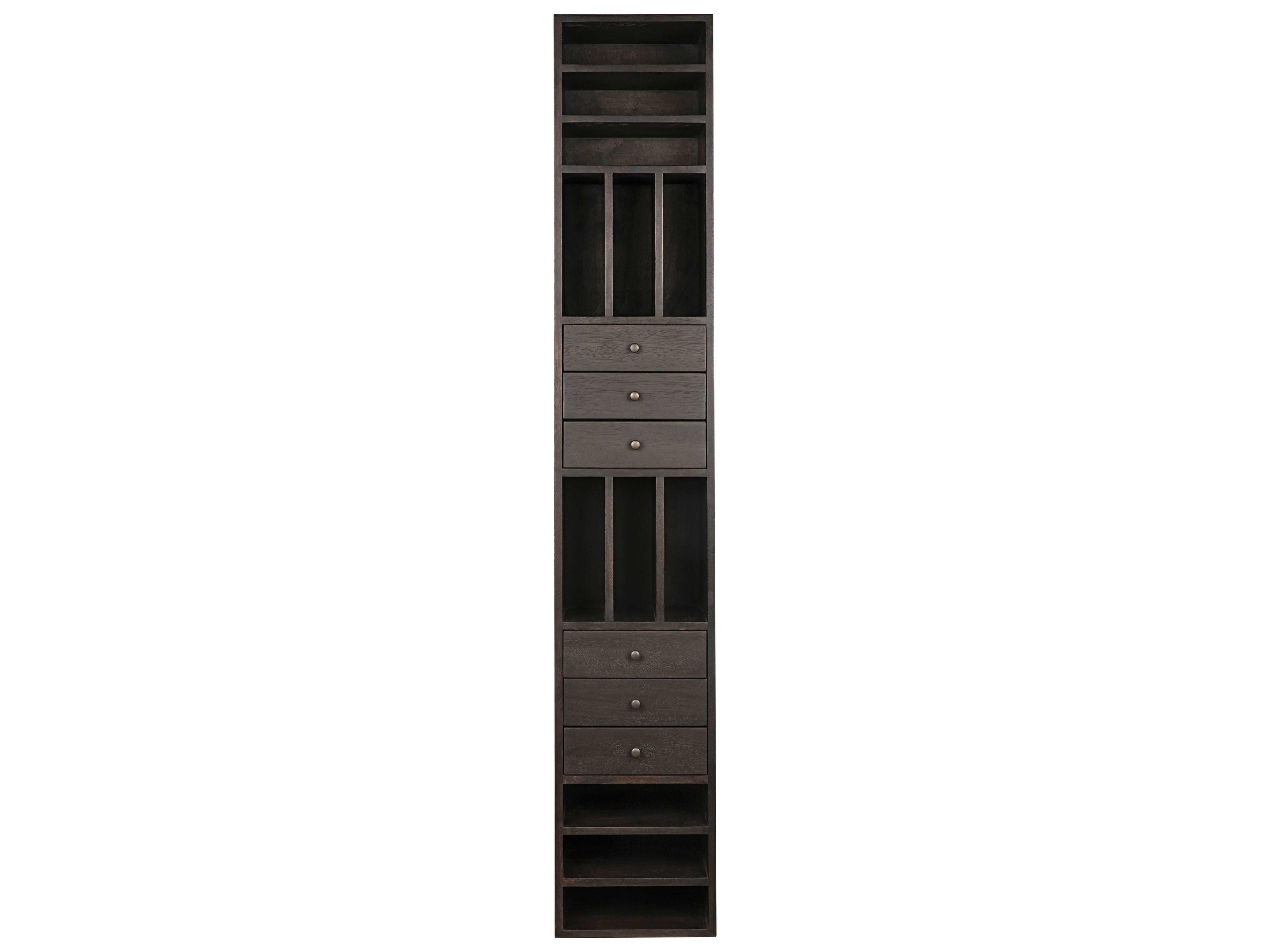 Noir Ebony Walnut Bookcase