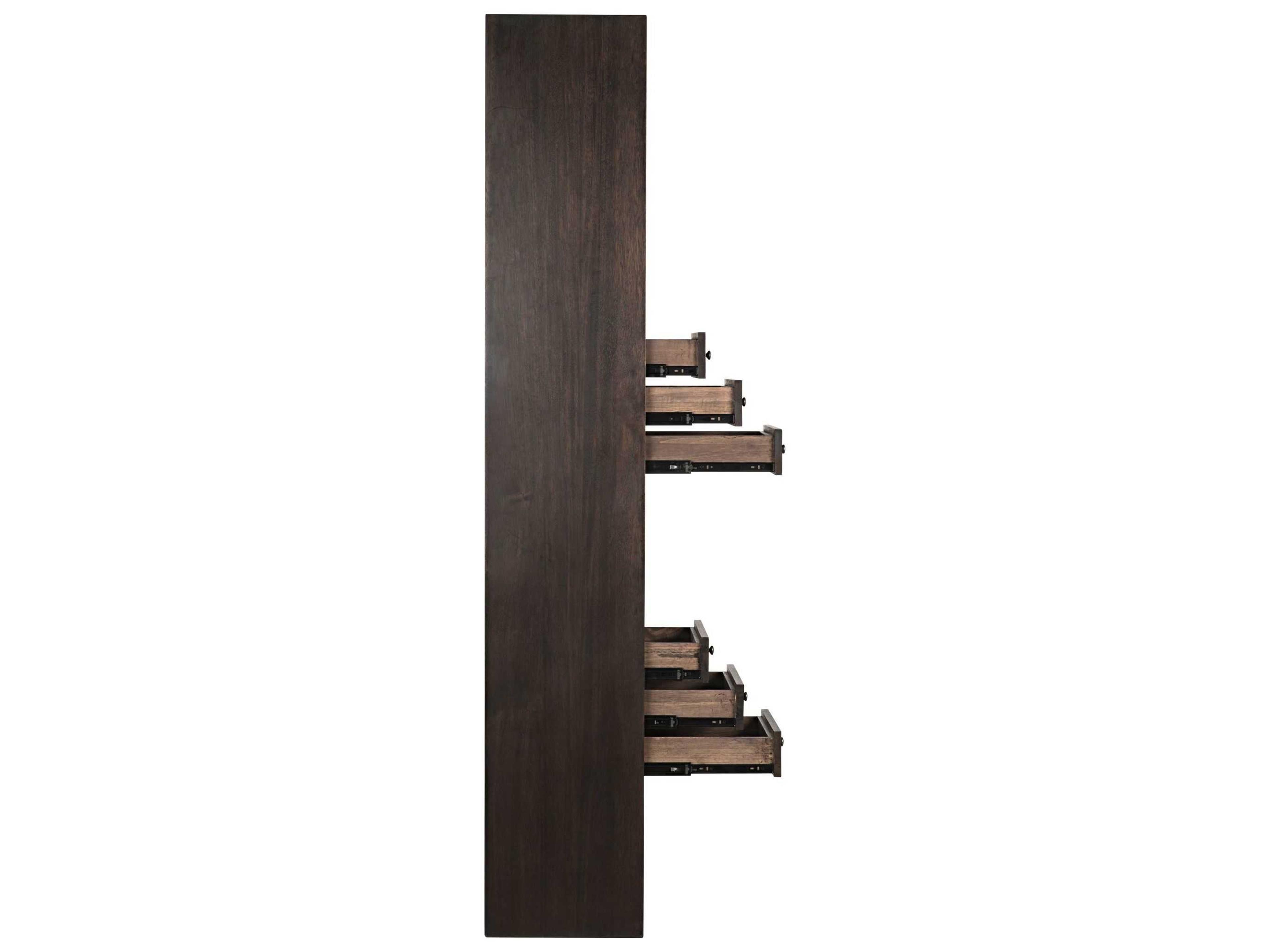 Noir Ebony Walnut Bookcase