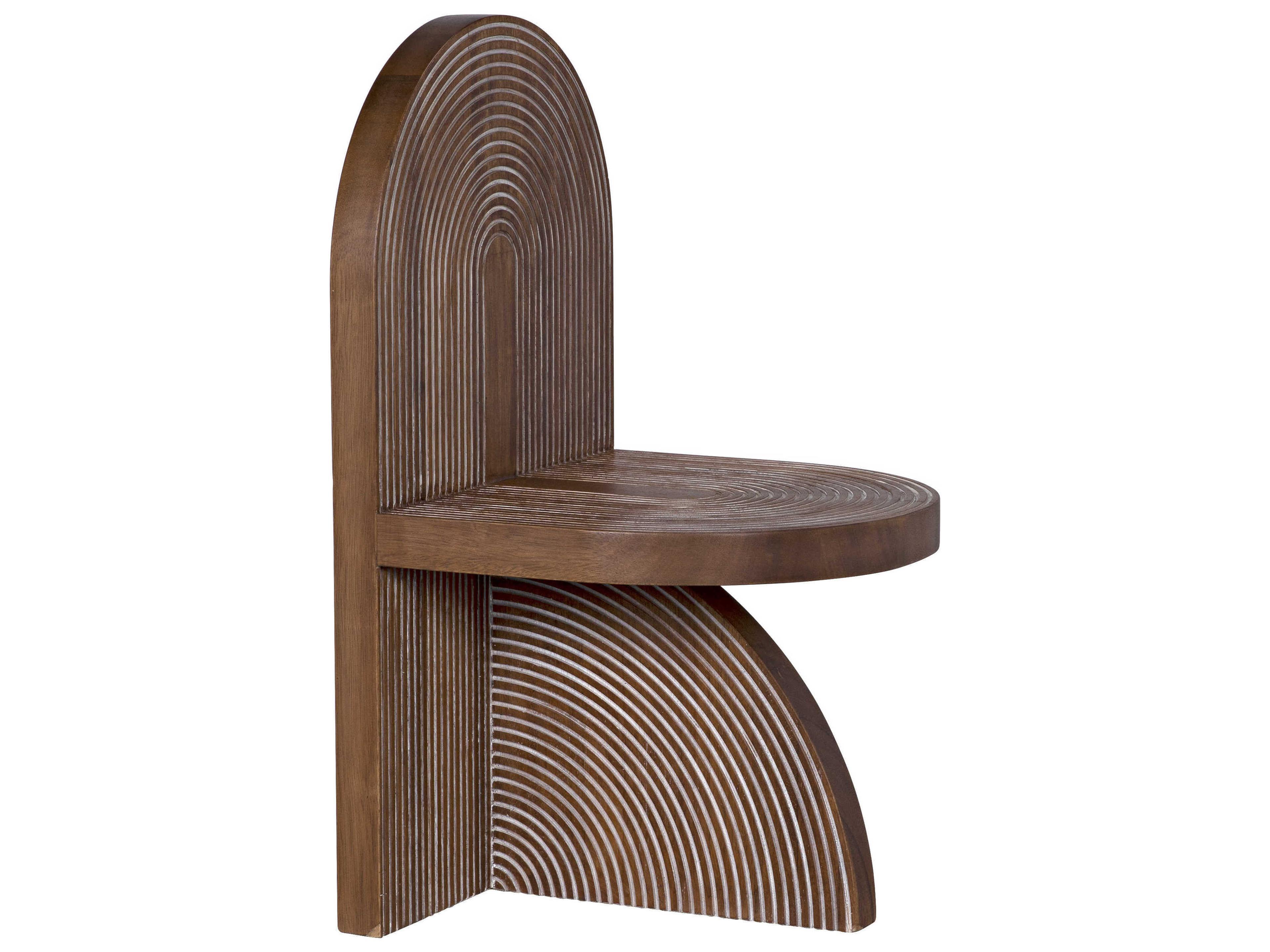 Noir Brown Accent Chair