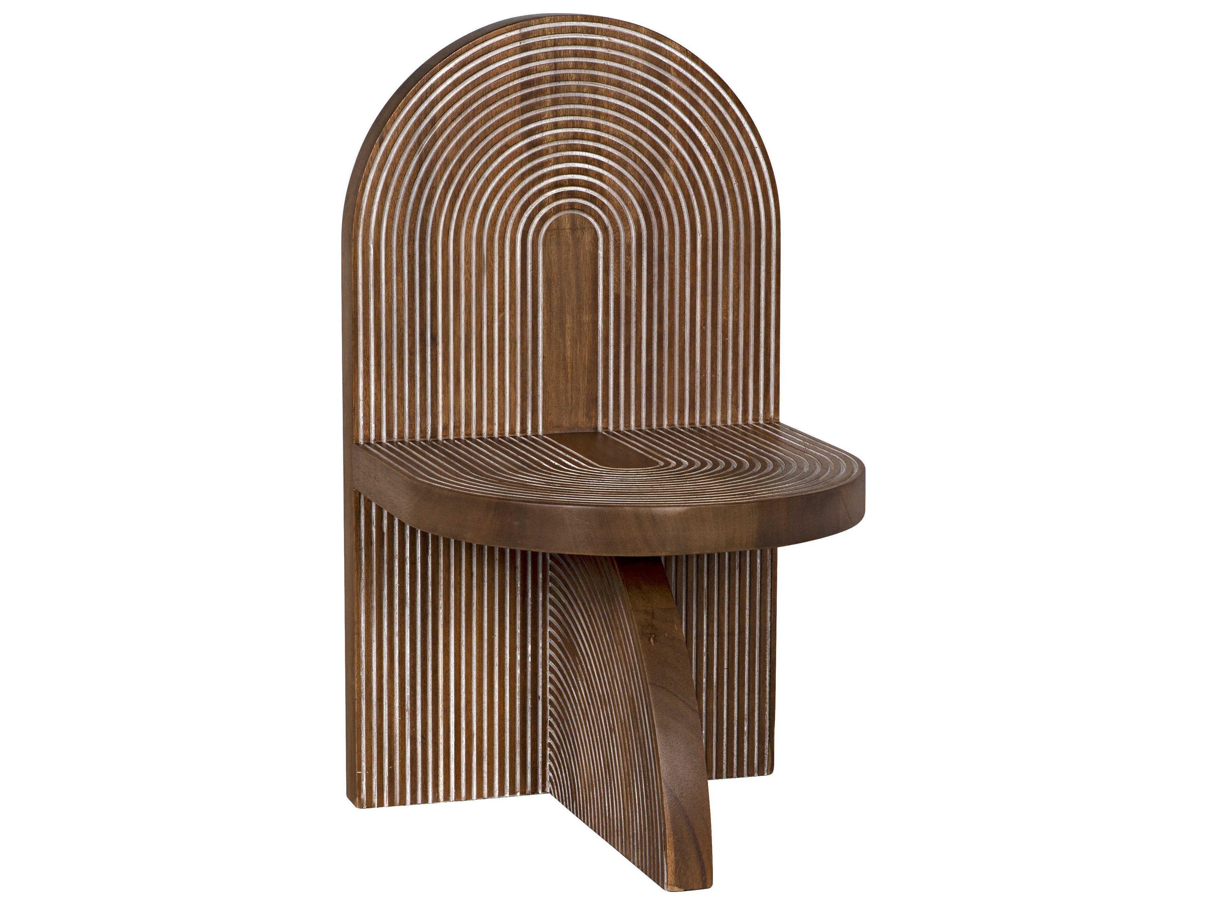 Noir Brown Accent Chair