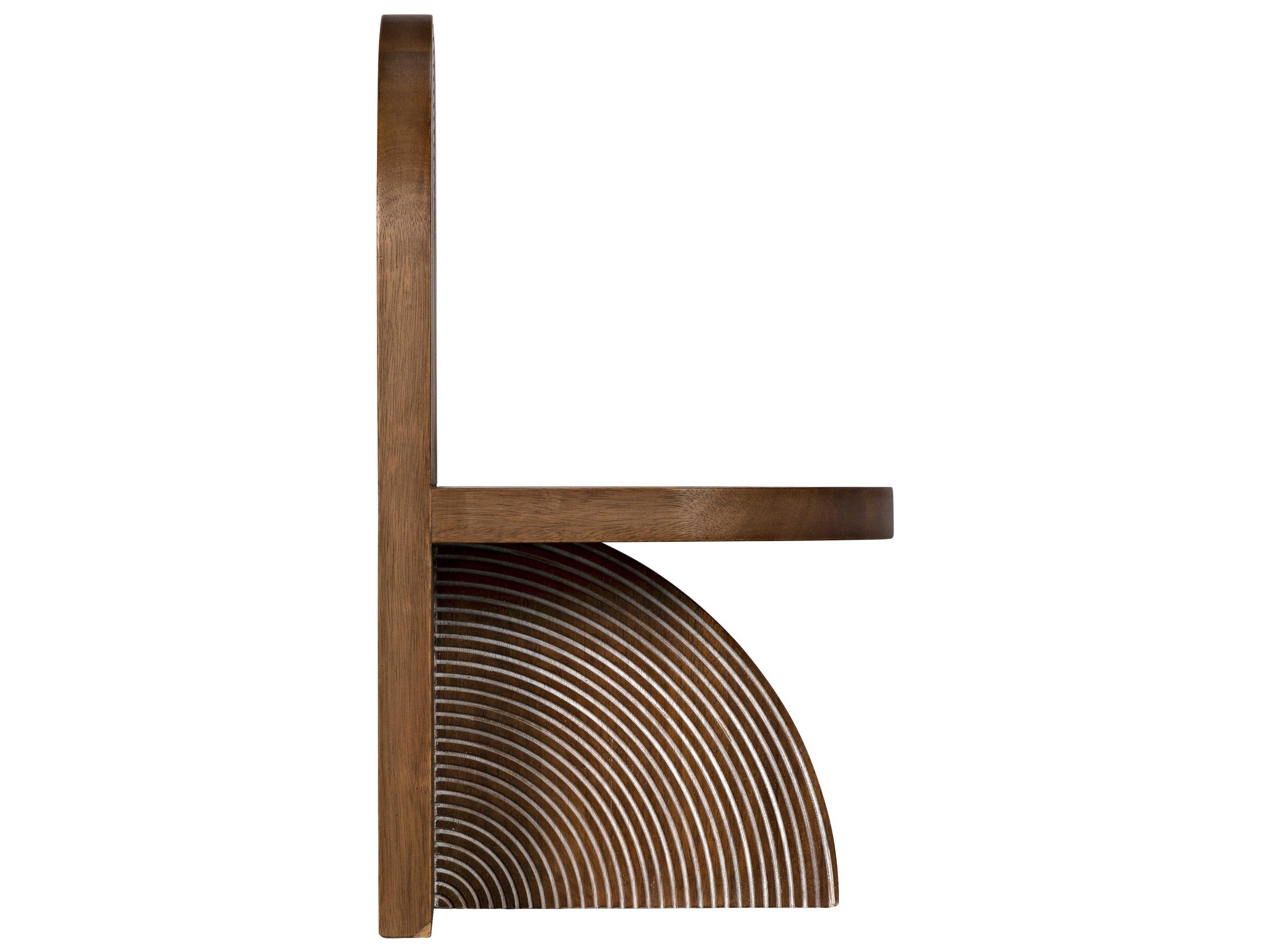 Noir Brown Accent Chair