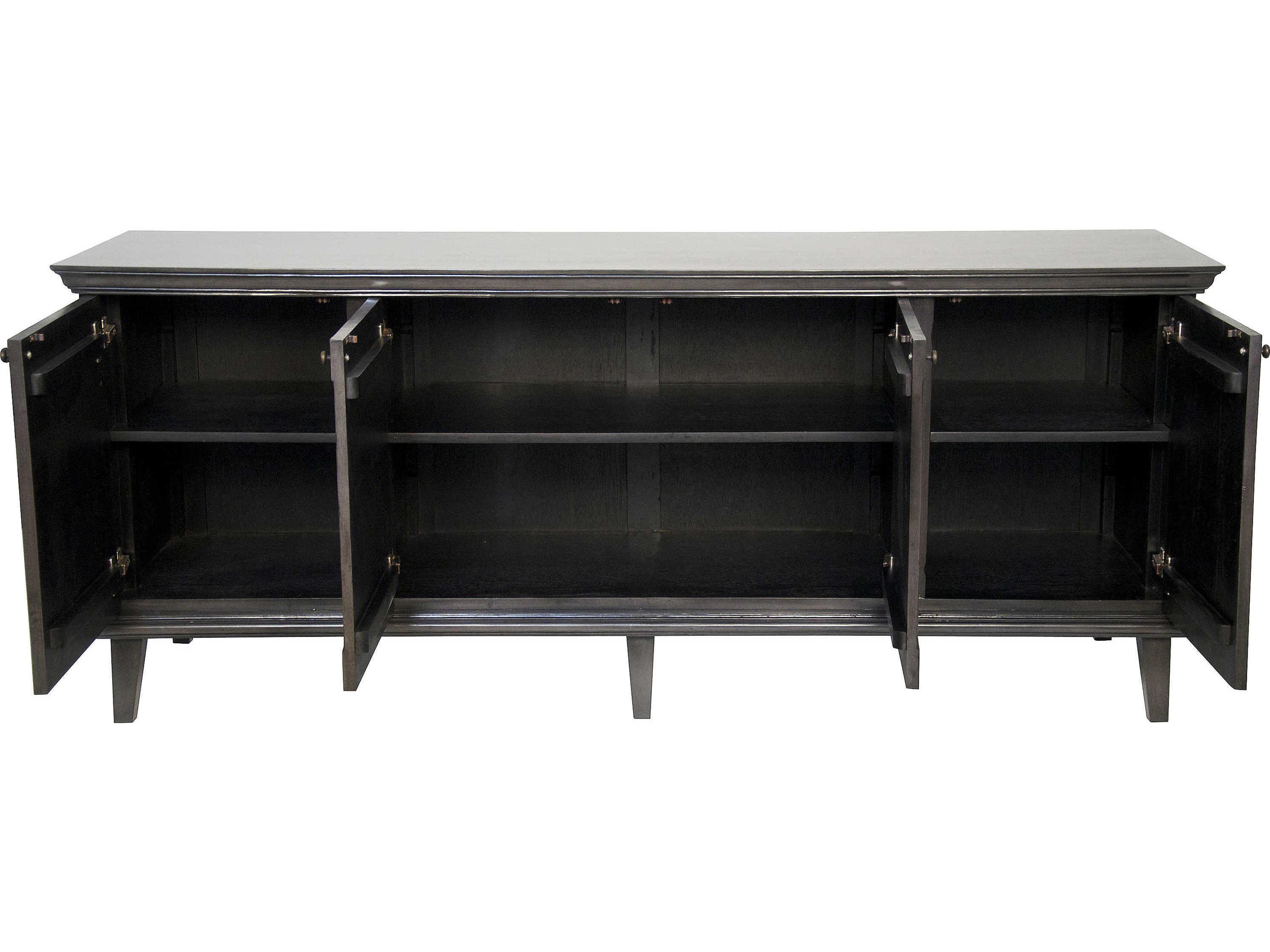Noir 74" Mahogany Wood Pale Sideboard