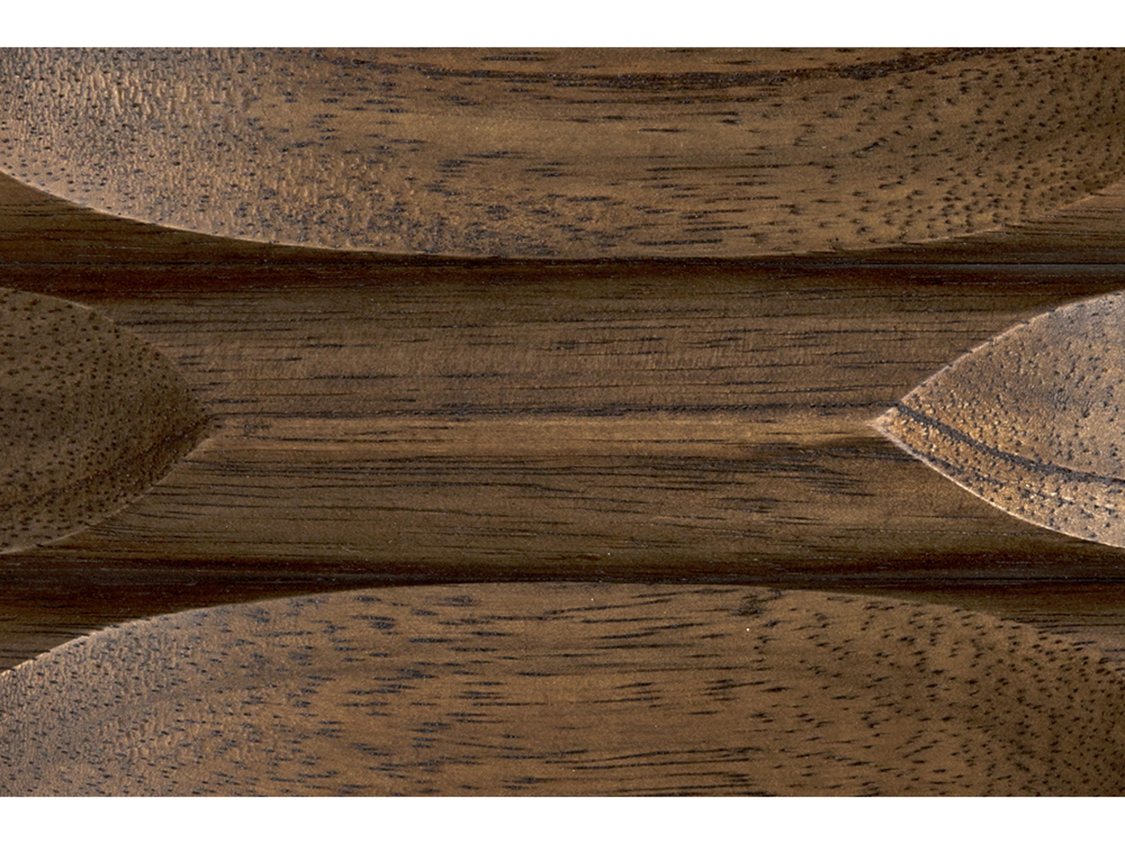 Noir Novie Rectangular Wood Console Table