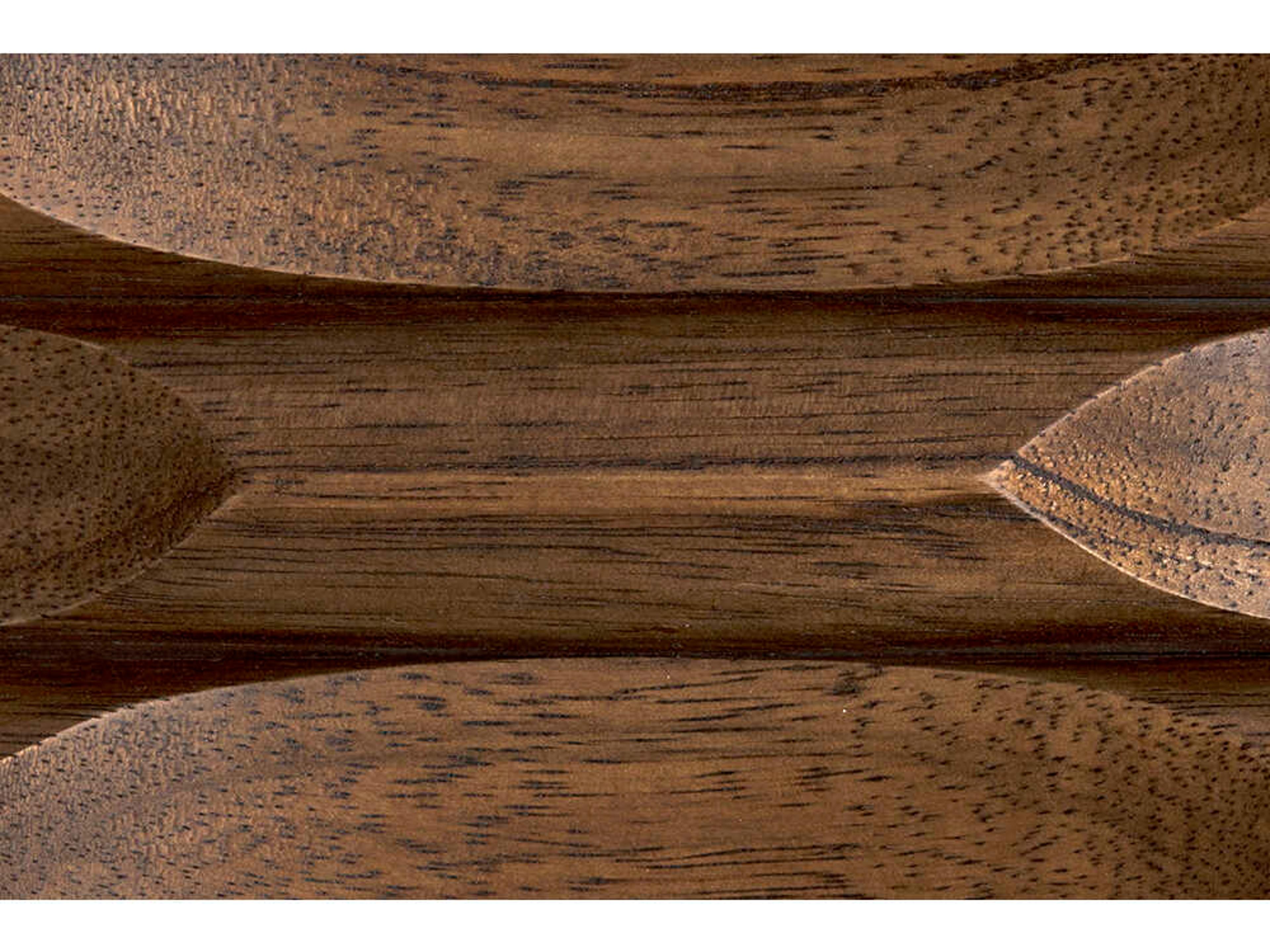 Noir Holden 82" Walnut Wood Dark Sideboard