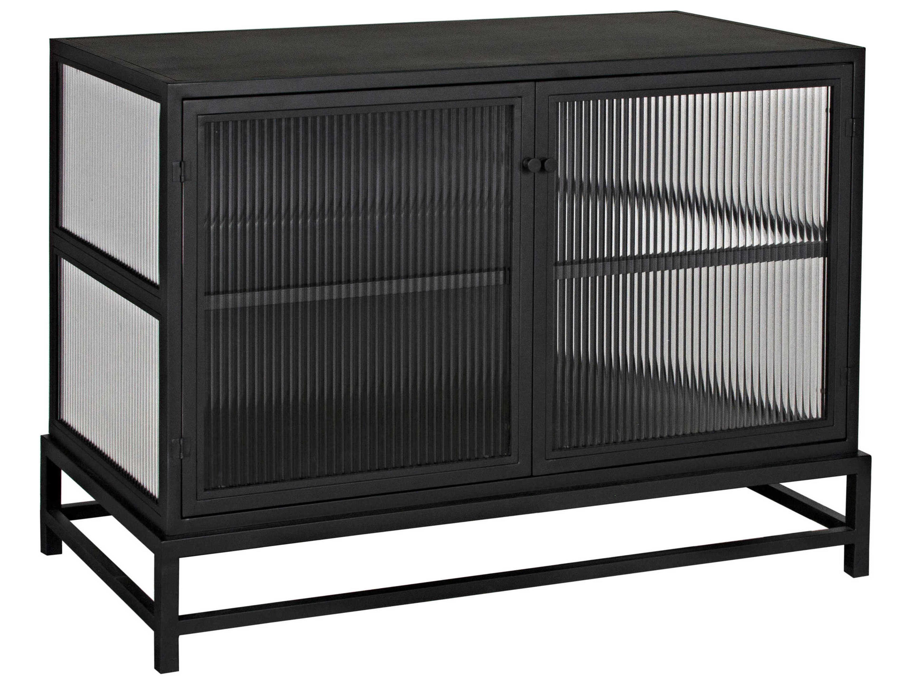 Chandler 41" Matte Black Sideboard