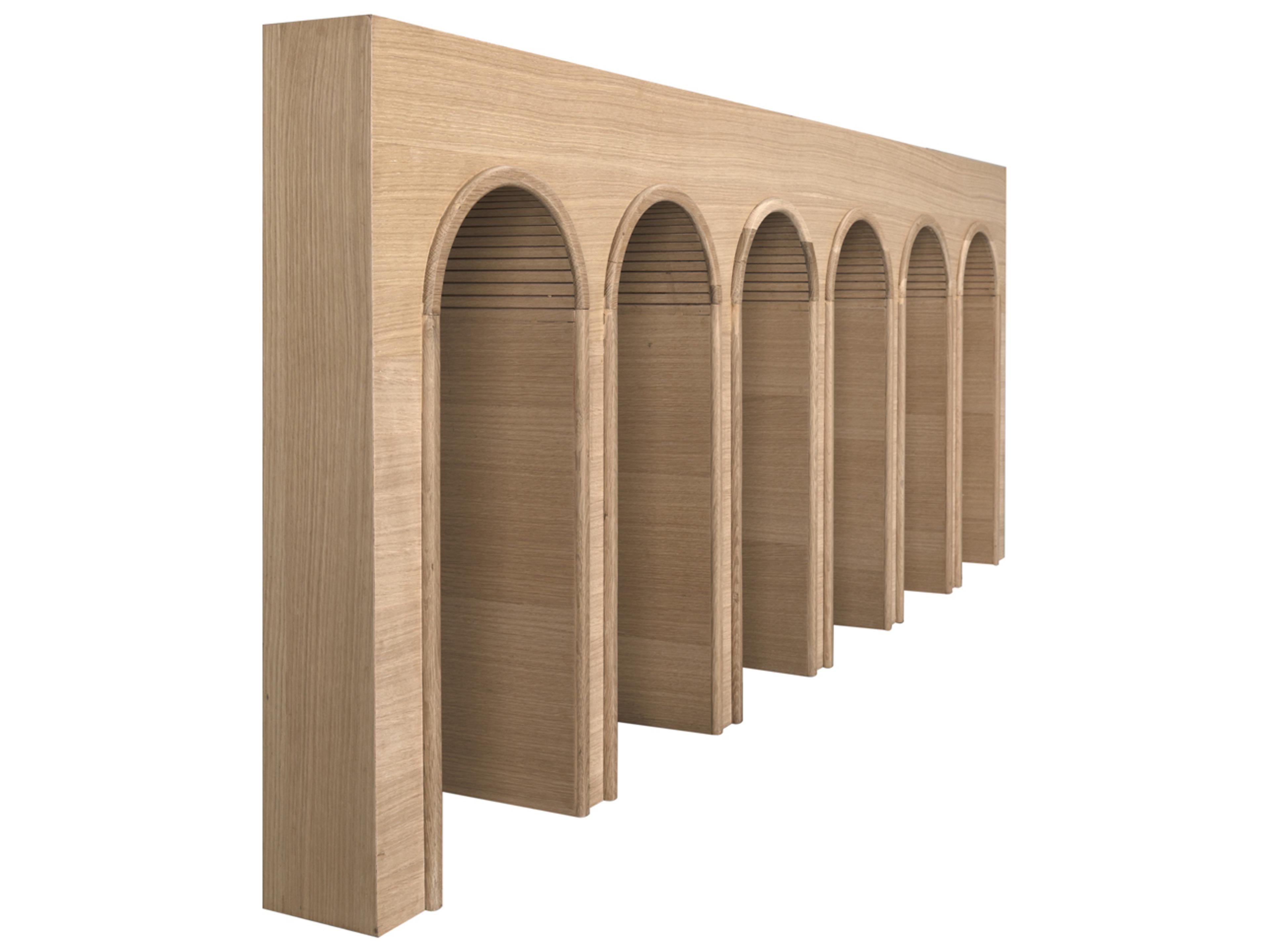 Noir Enzo Rectangular Wood Clear Coat Flat Console Table