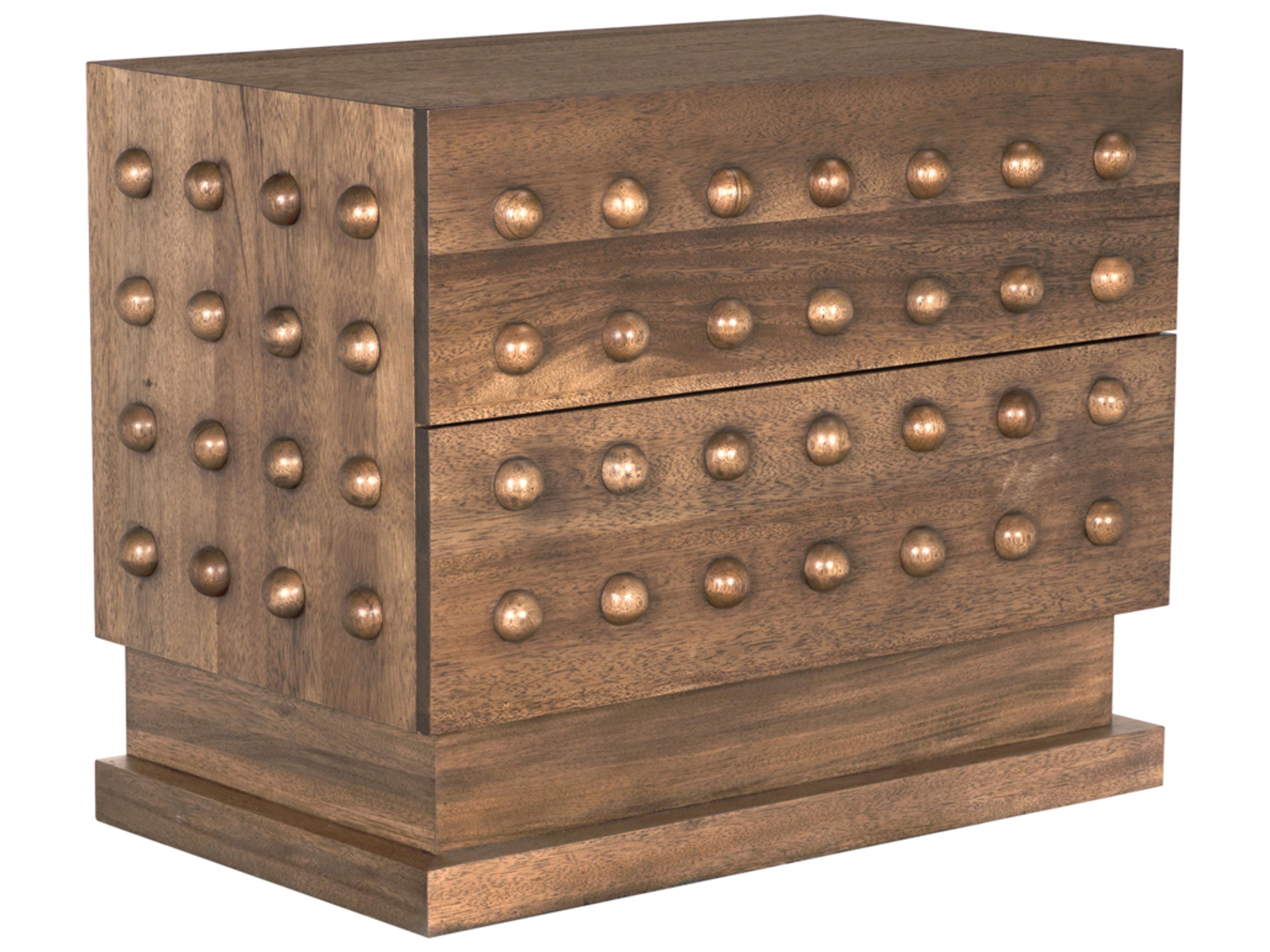 Didier Dark Walnut Brown Wood Accent Chest