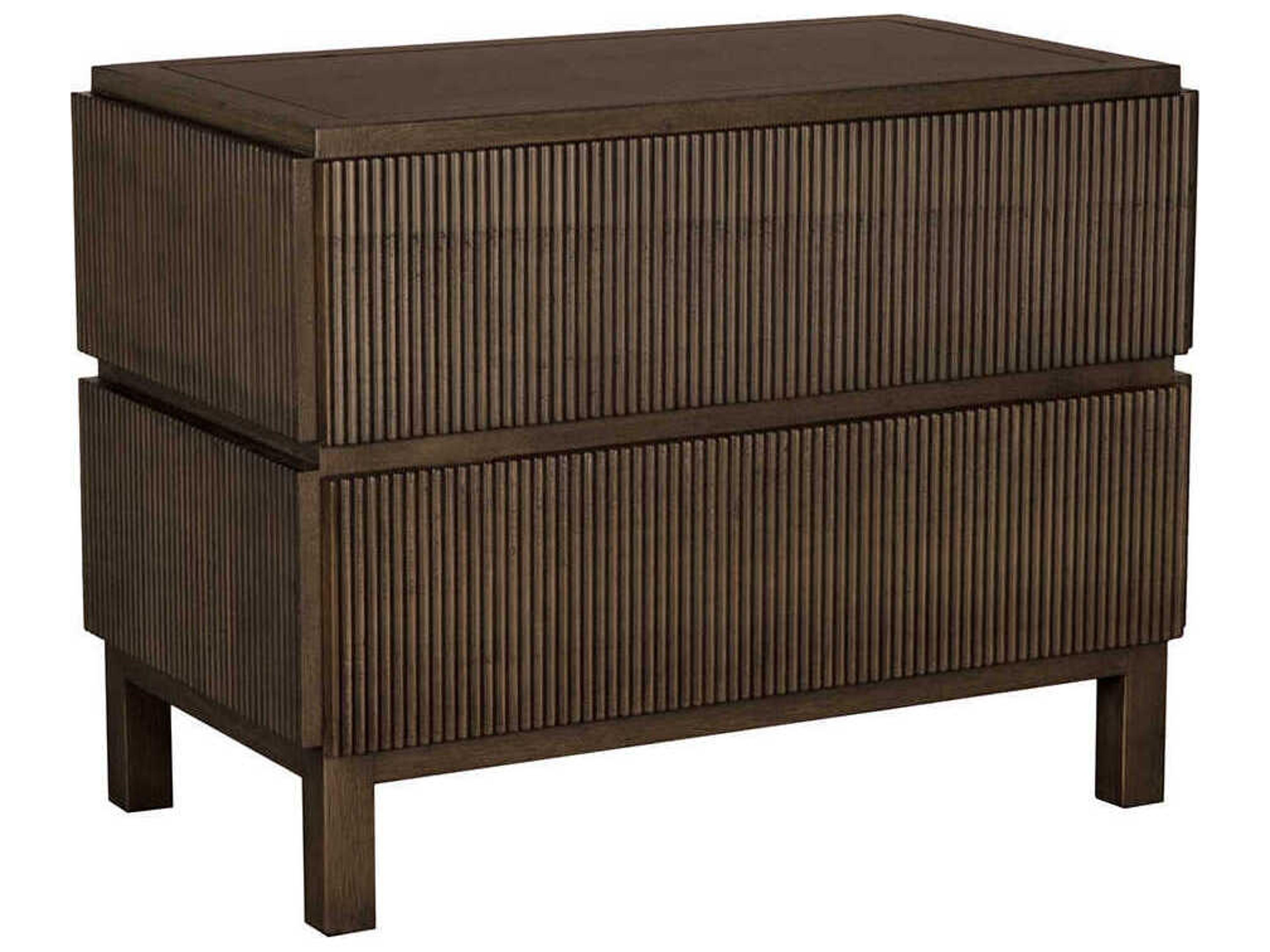 Plato 38" Walnut Wood Greige Sideboard
