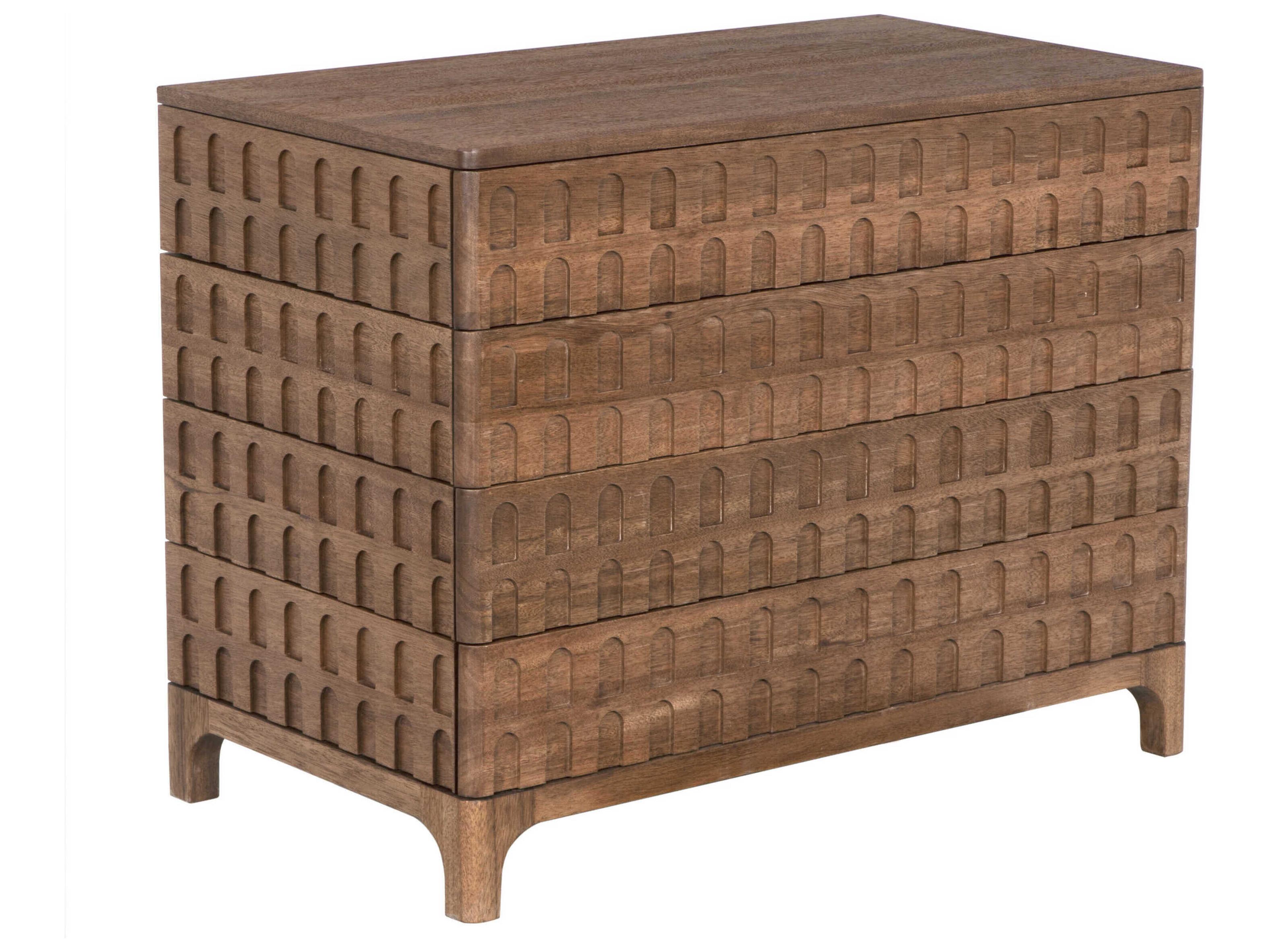 Regent 39" Walnut Wood Dark Sideboard