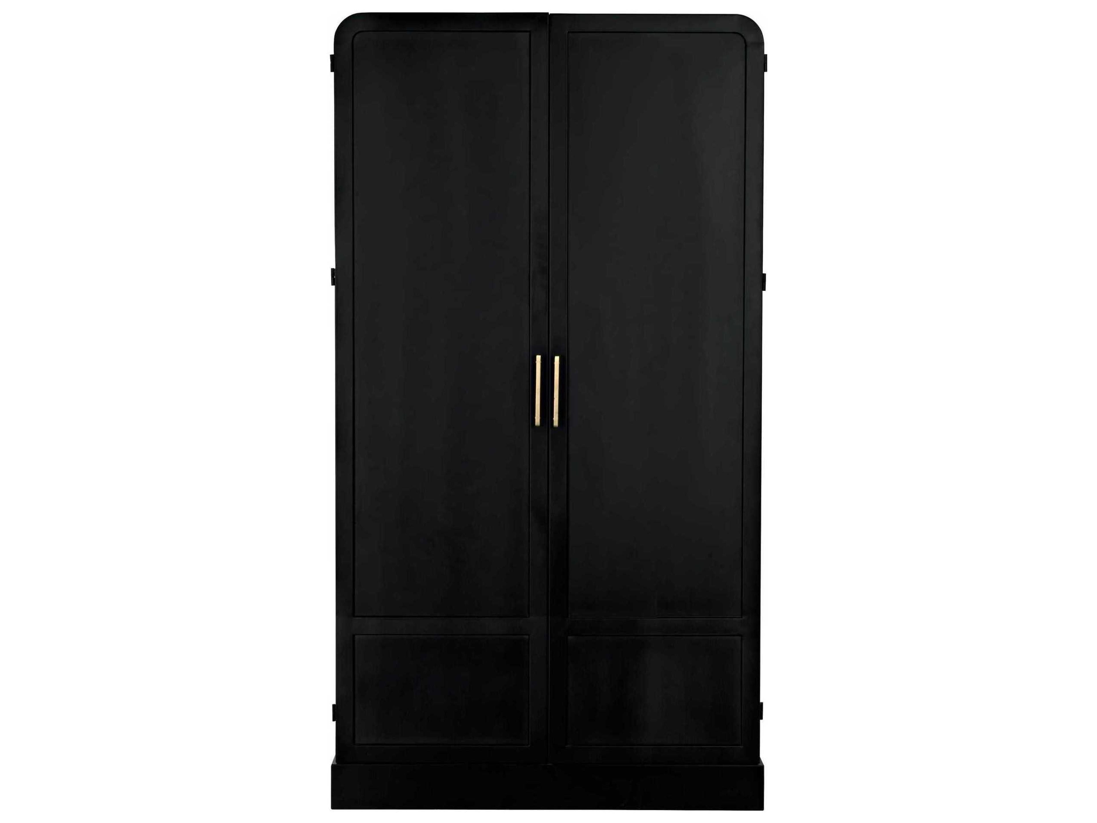 Noir Matte Black Accent Chest