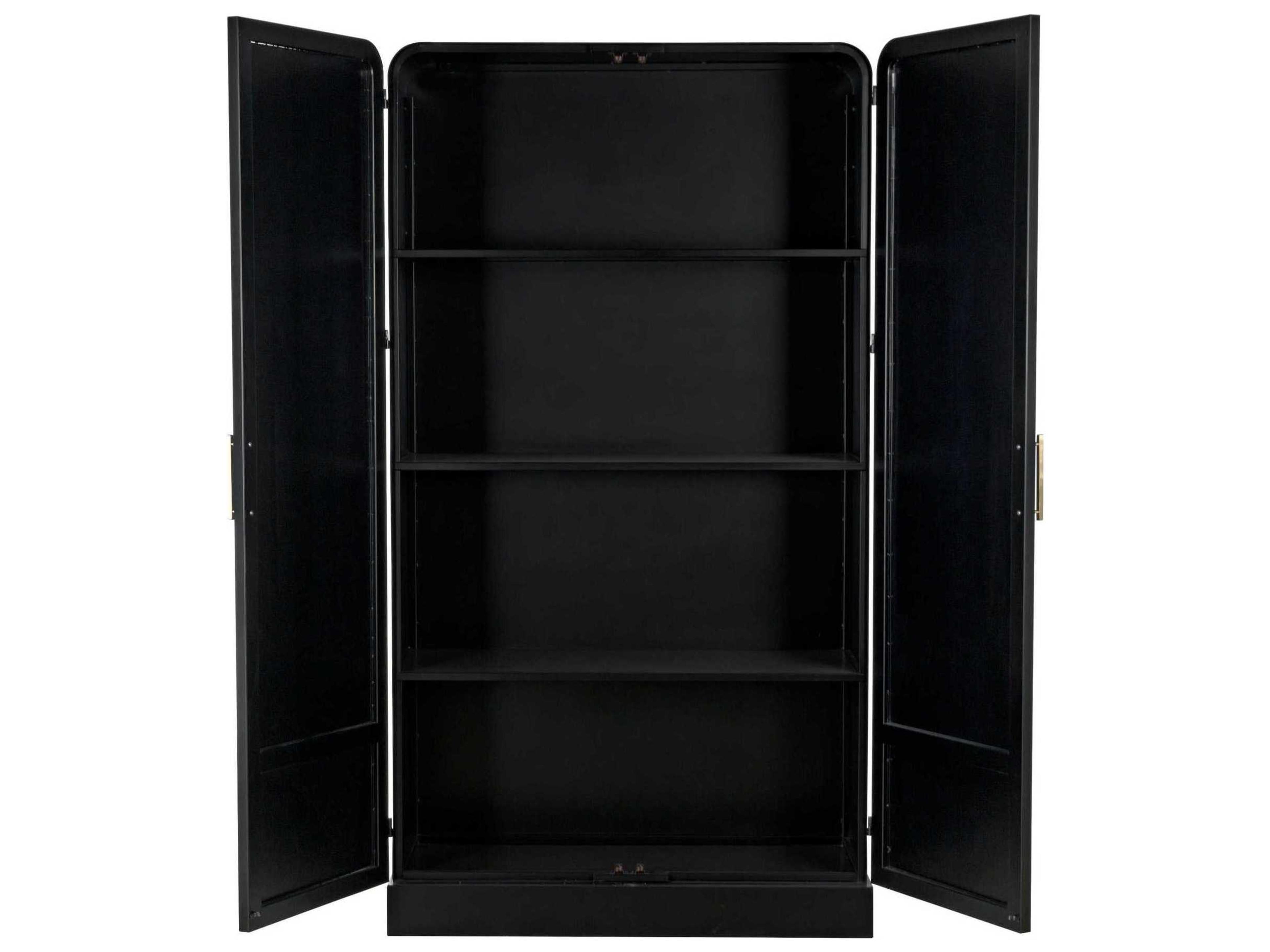 Noir Matte Black Accent Chest