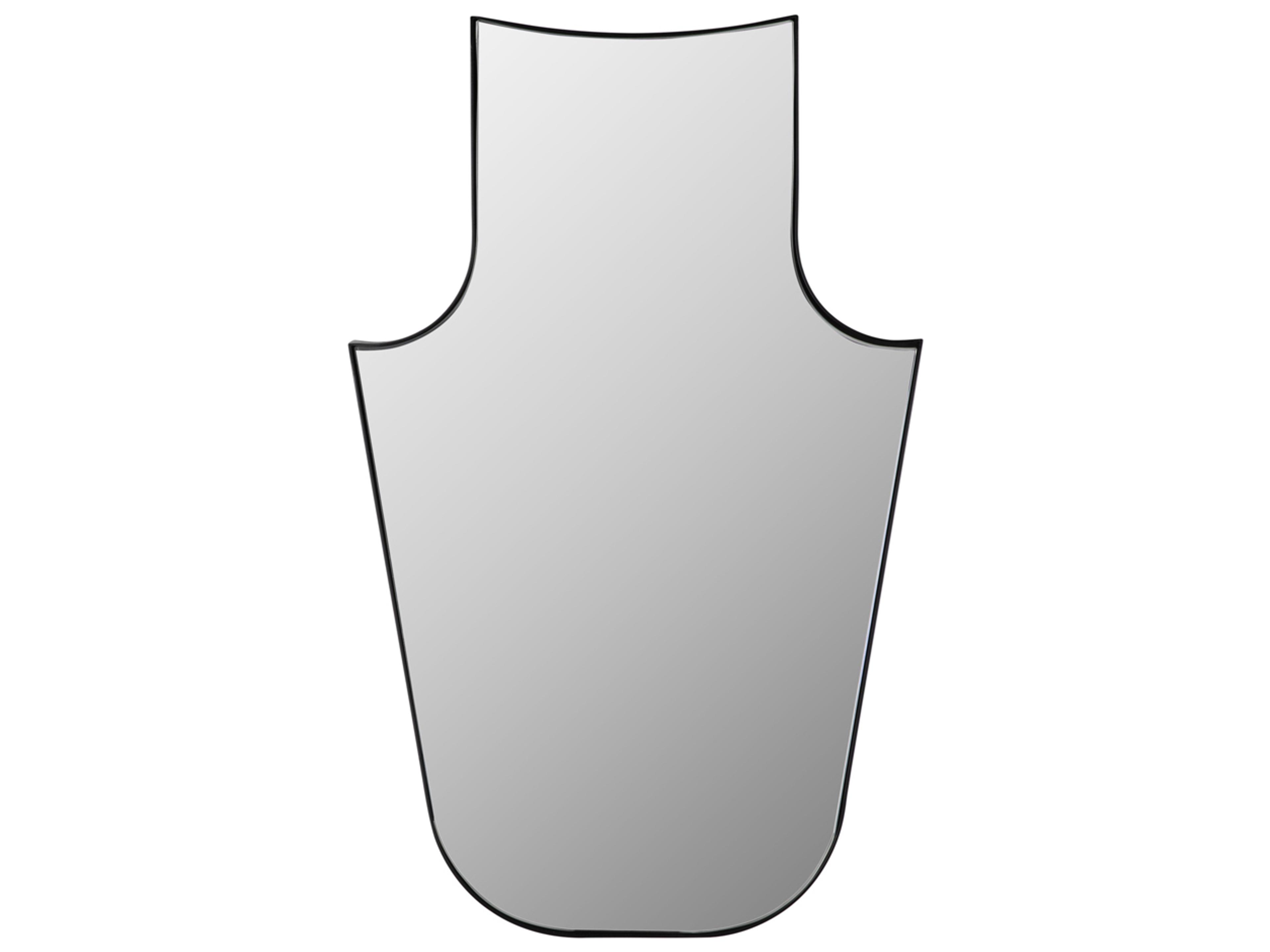 Konstance Matte Black Wall Mirror Vertical