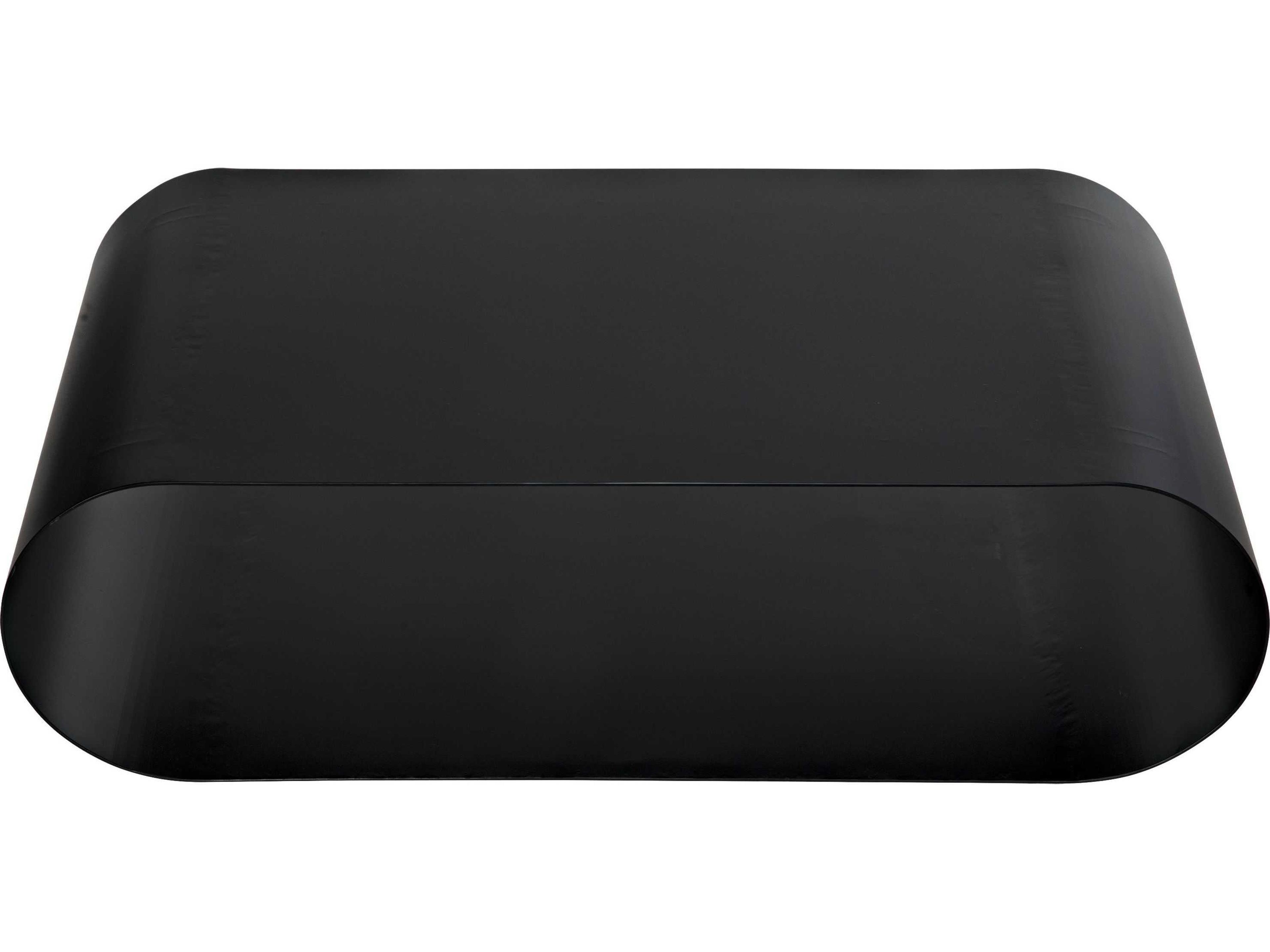 Noir Rectangular Black Metal Coffee Table