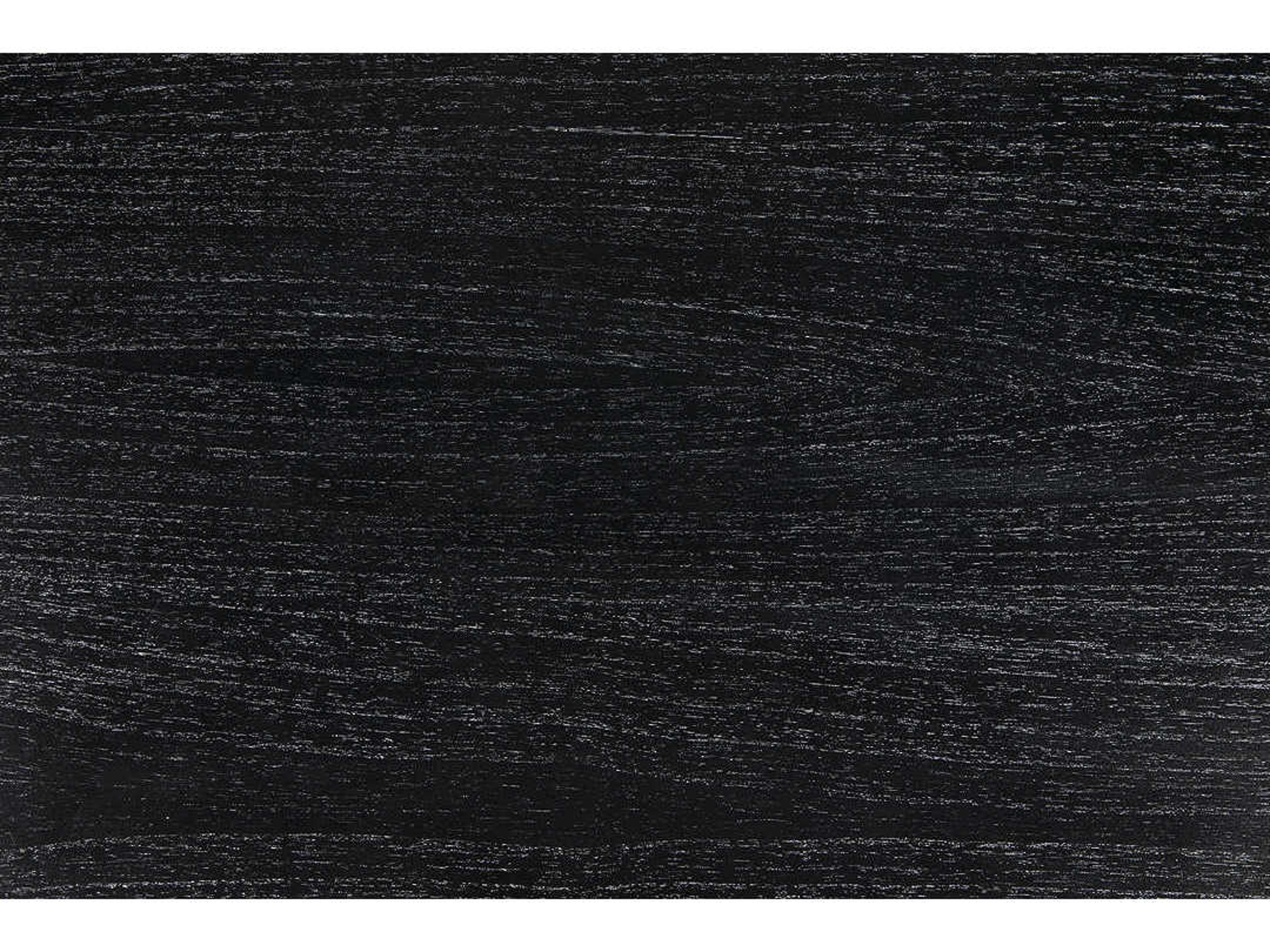 Noir Oval Wood Coffee Table