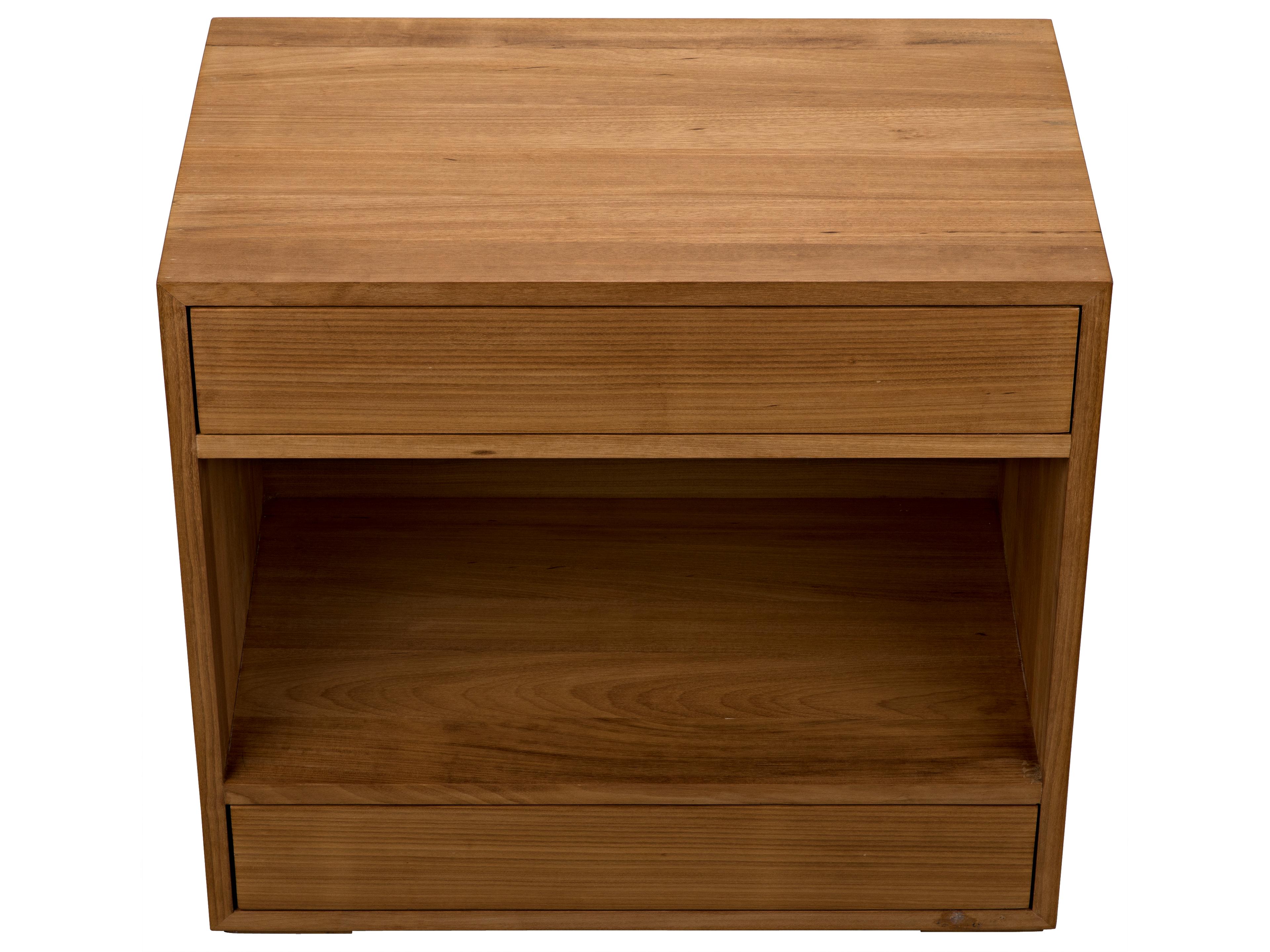 Noir Rectangular Wood Gold Teak End Table