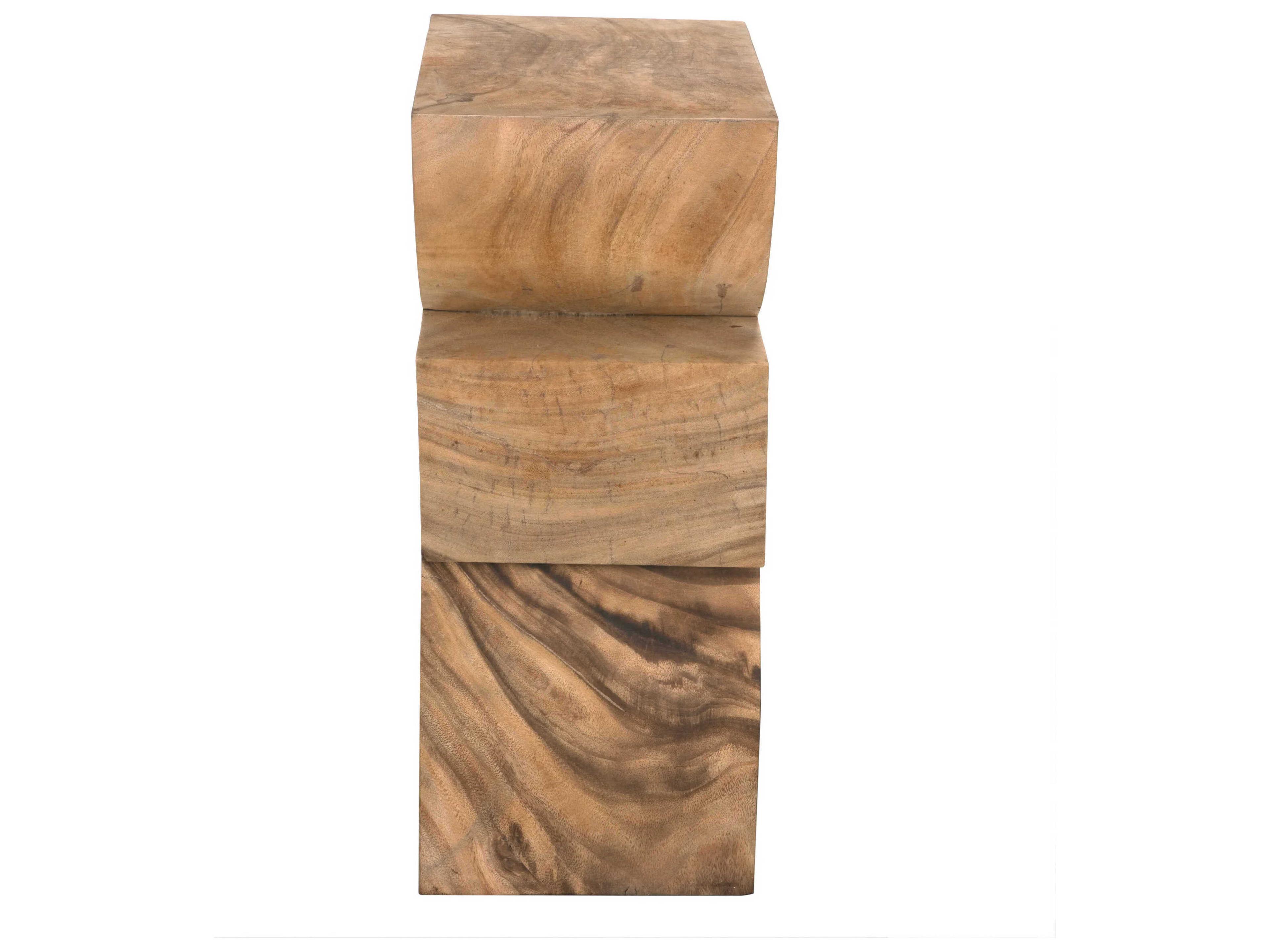 Noir Monteiro Rectangular Wood Clear Coat Flat End Table