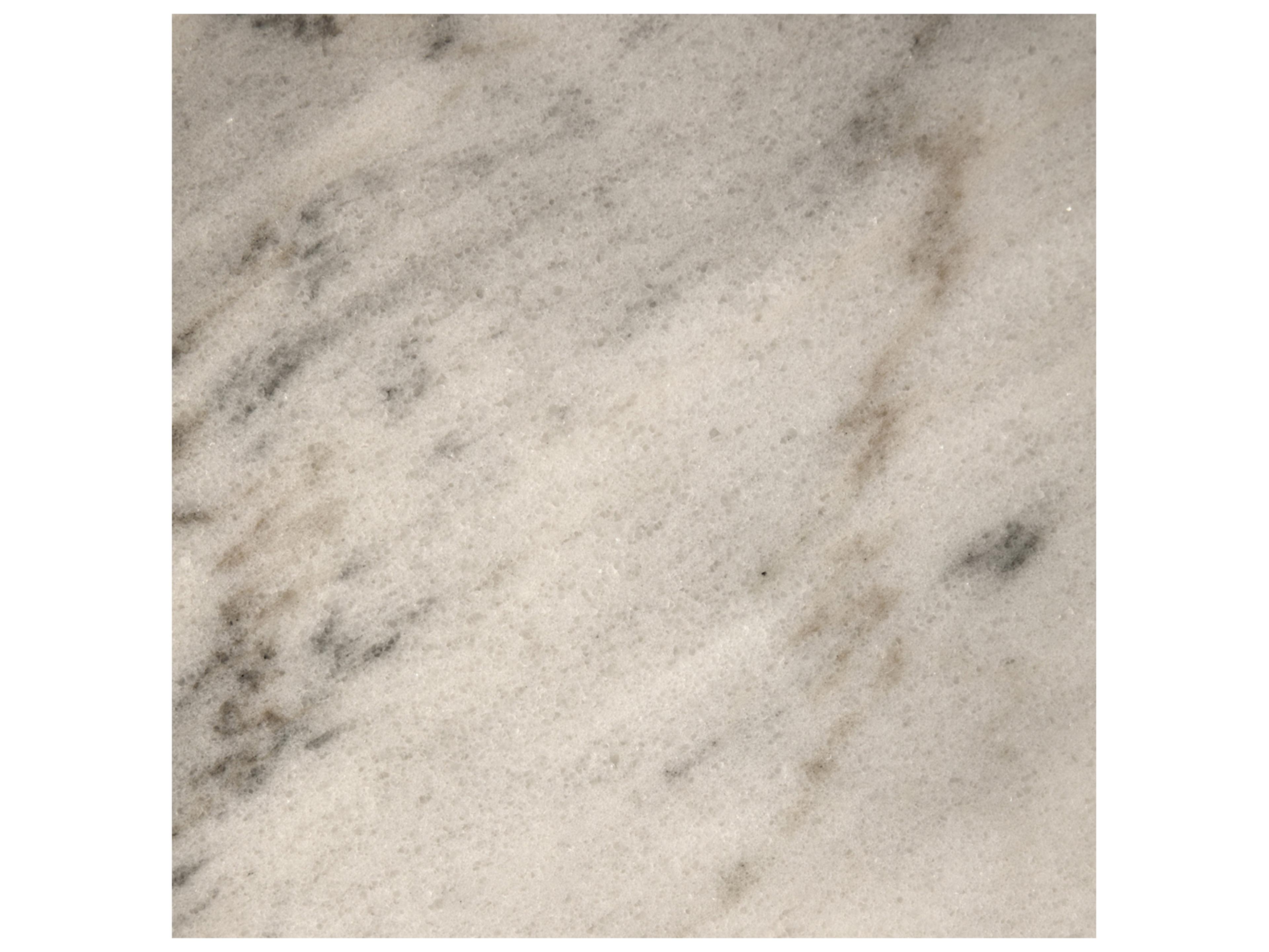 Noir Shantu Round Marble Aged Brass End Table